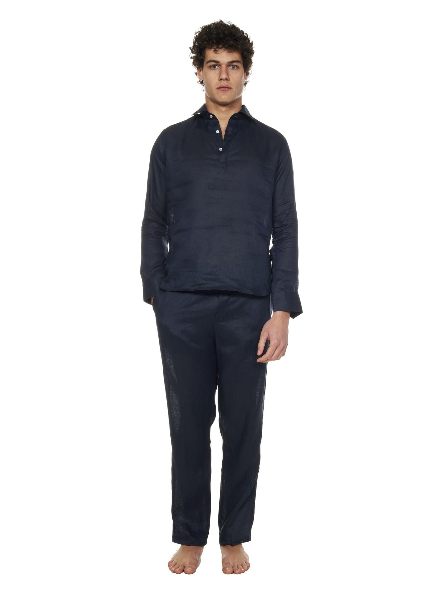 Polo Brad Pitt Franzese Napoli<BR/> FRAPL04 008 Franzese Collection Pronta Sartoria 