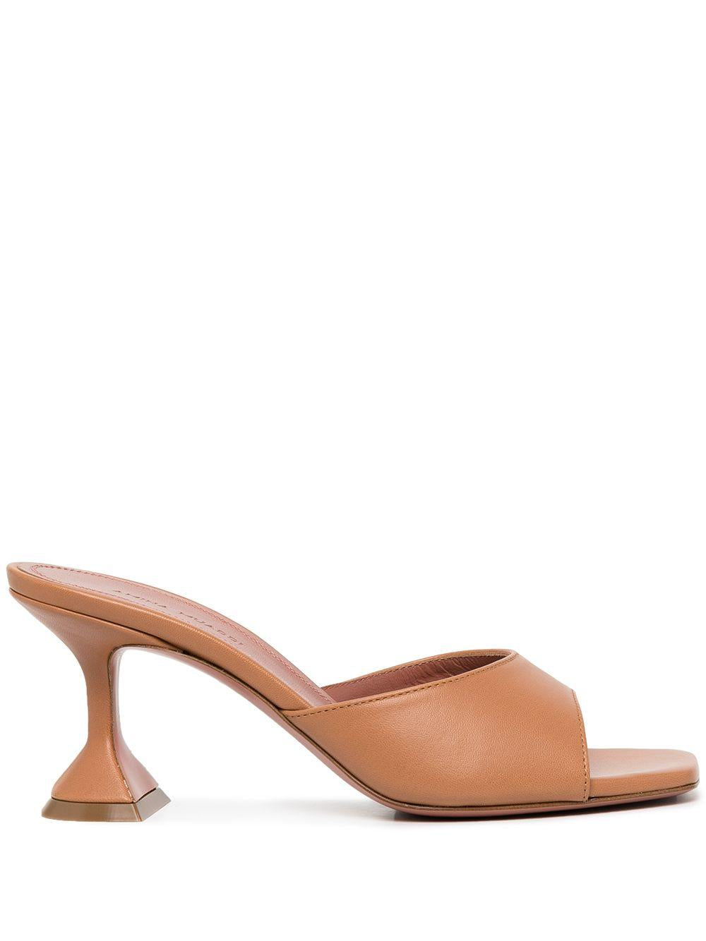 Sandali Lupita Slipper 70 Amina Muaddi LUPITASLIPPER70 LATTE Amina Muaddi 