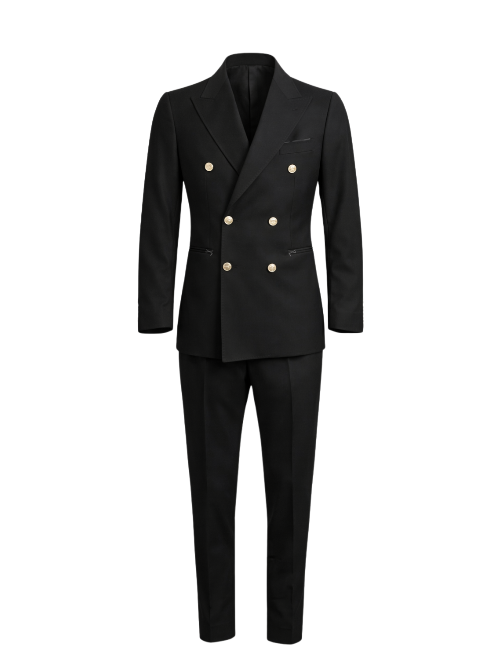 Abito modello Brad Pitt Franzese Napoli FCAMHKD24 BLACK Franzese Collection 