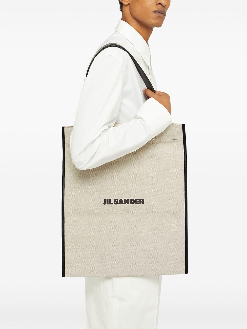 Borsa a spalla Flat Shopper Media Jil Sander J26WC0018P7060 280 Jil Sander 