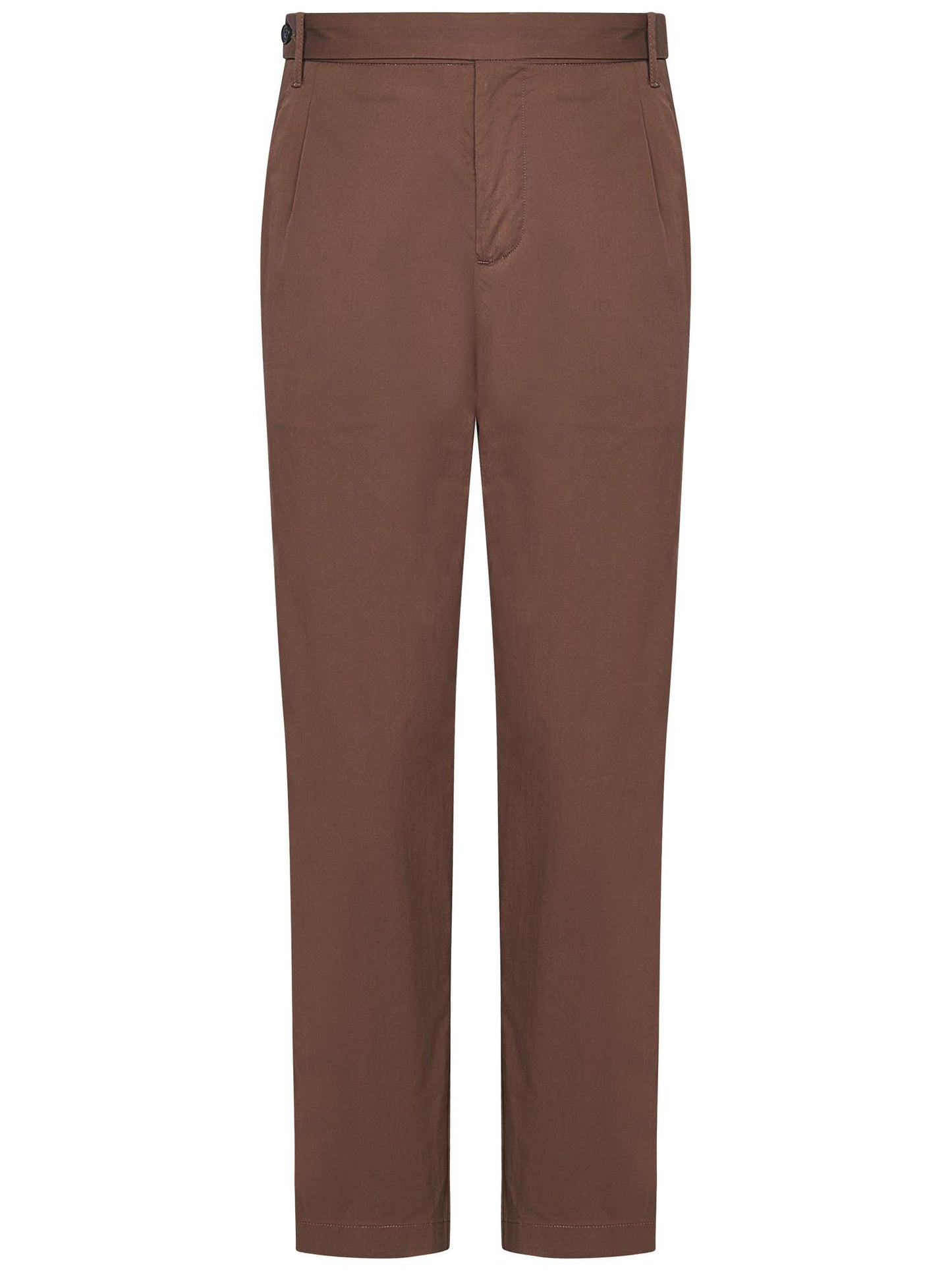 Pantaloni modello Brad Pitt Franzese Napoli AU1501Q MORO Franzese Collection Pronta Sartoria 