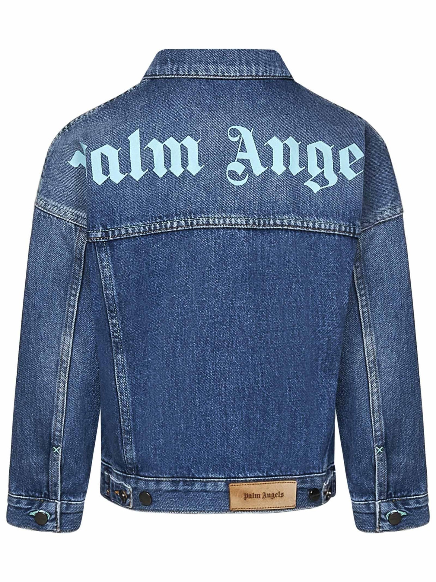 Giubbino Palm Angels PBYE001S24DEN002 4551 Palm Angels Kids 