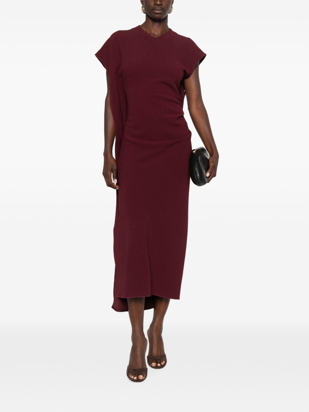 Abito 'Victoria' Victoria Beckham 1326WDR007380B CINNABAR RED Victoria Beckham 