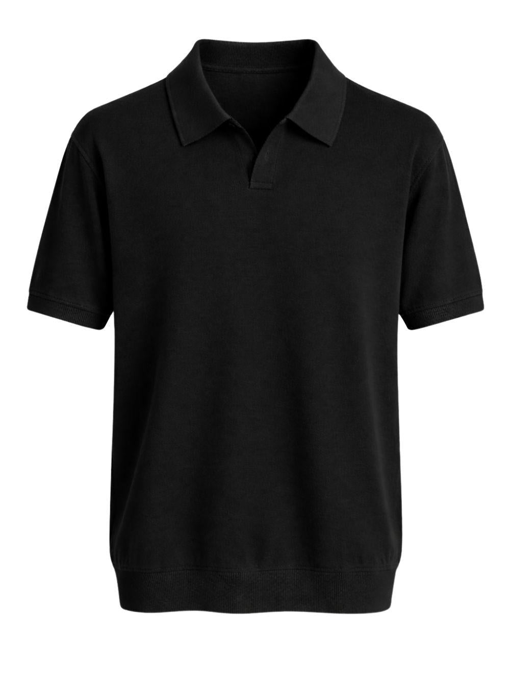 Polo modello Gossip Franzese Napoli MA8352 NERO Franzese Collection 