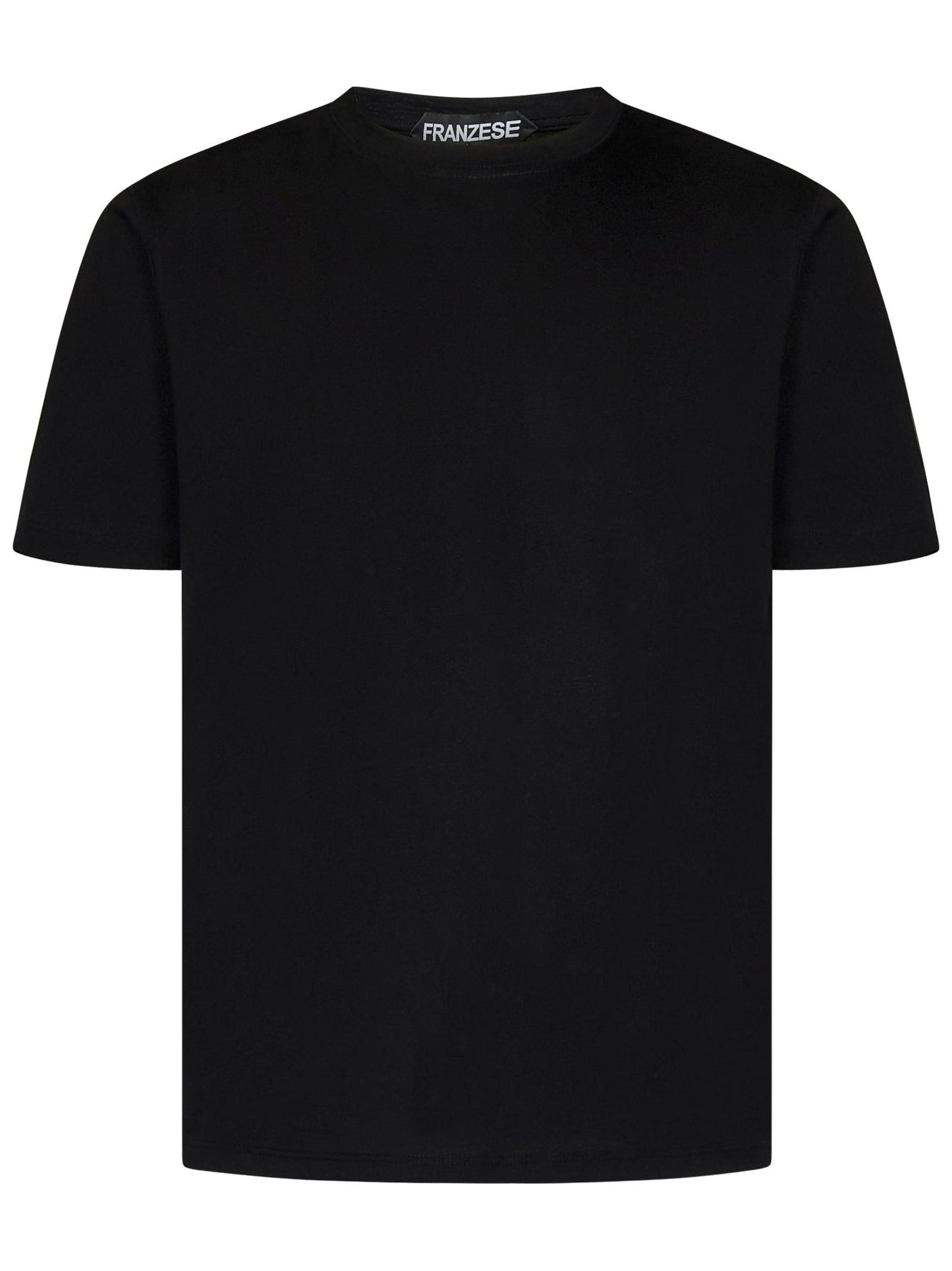 T-shirt Modello Gianni Agnelli Franzese Napoli MF0101 BLACK Franzese Collection Pronta Sartoria 