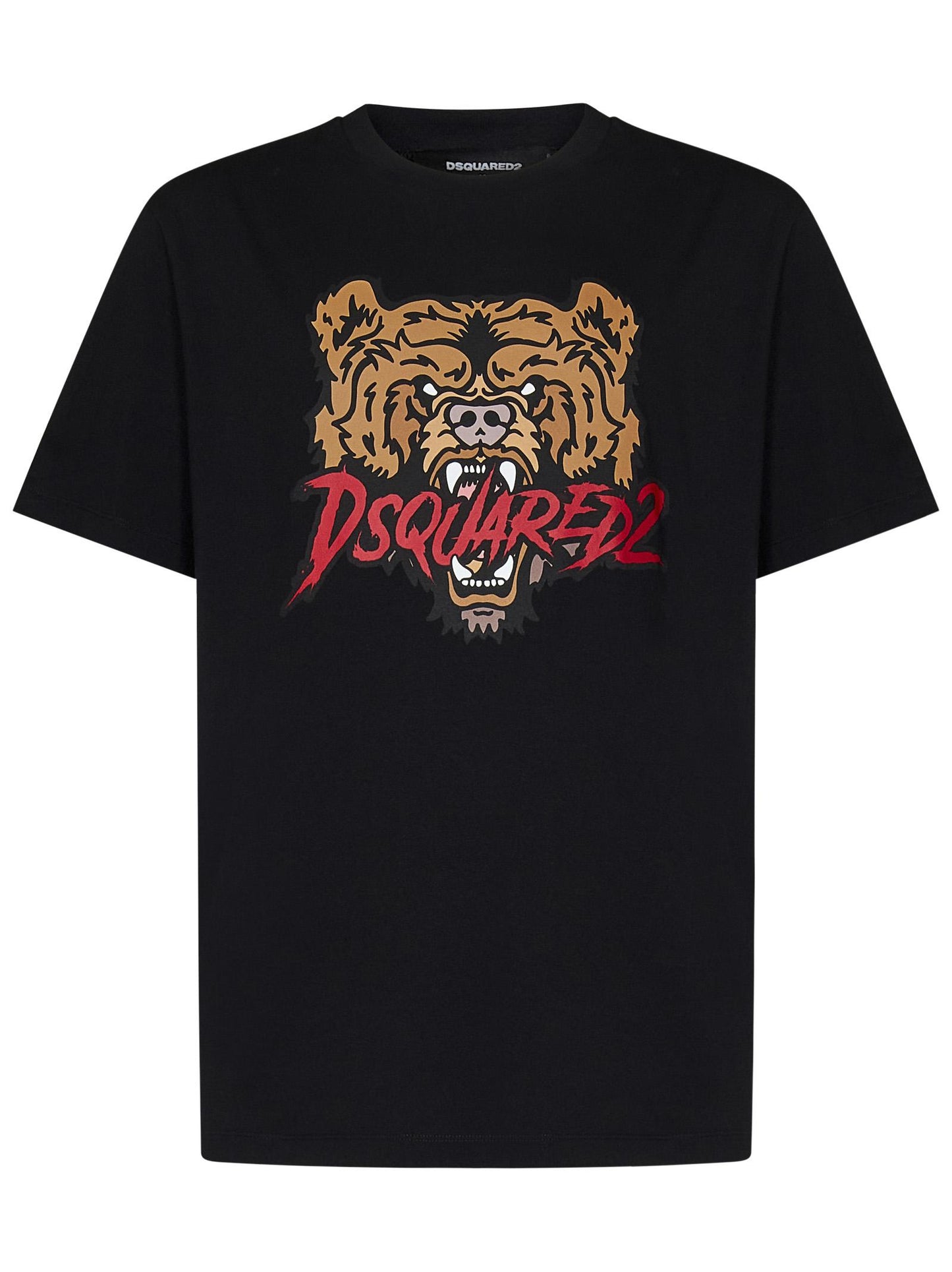 T-shirt Bear Black Cool Fit Dsquared2 S74GD1316D20014 900 Dsquared2 