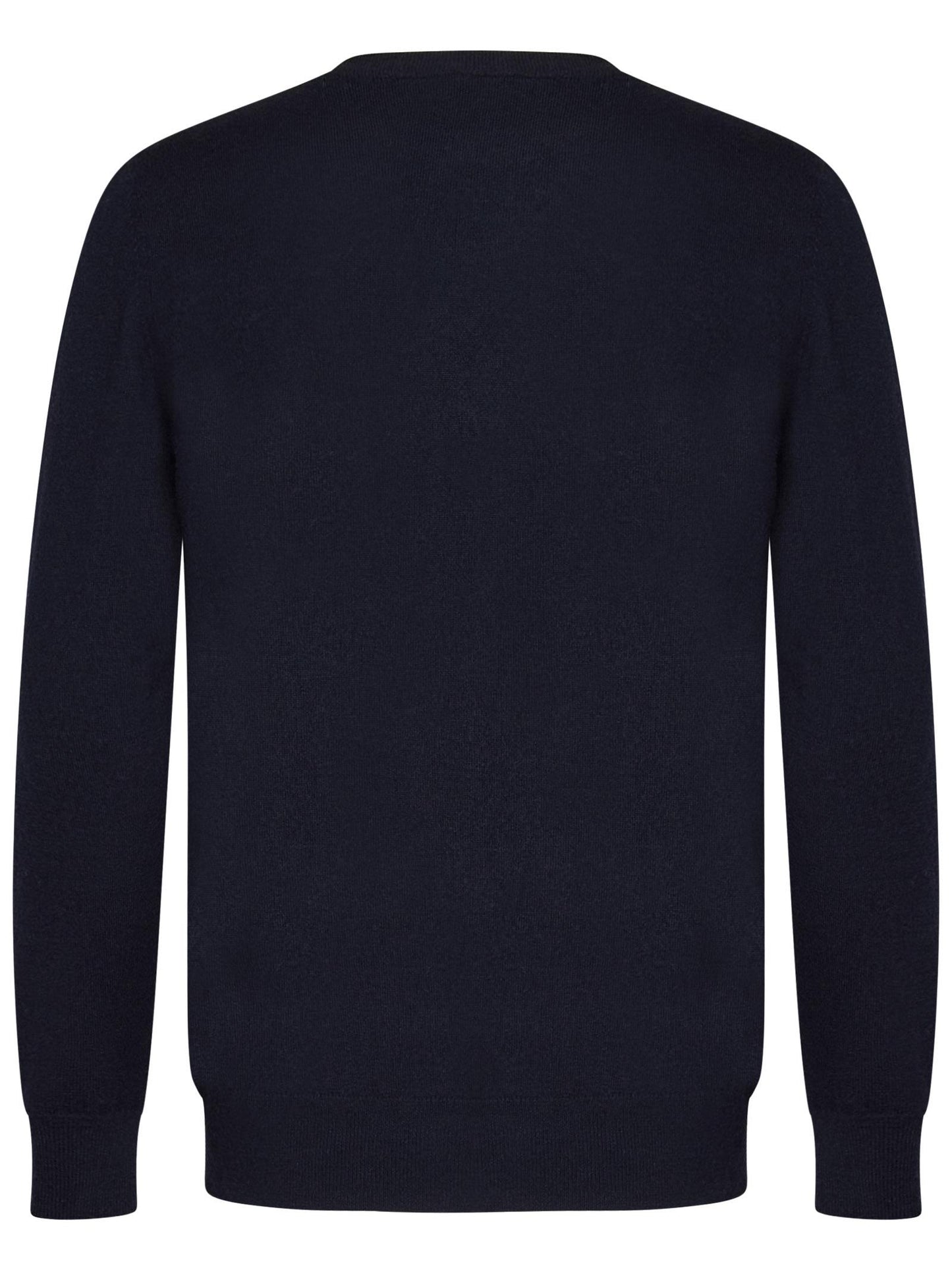 Maglia modello George Clooney Franzese Napoli<BR/> MA8051 BLU Franzese Collection Pronta Sartoria 