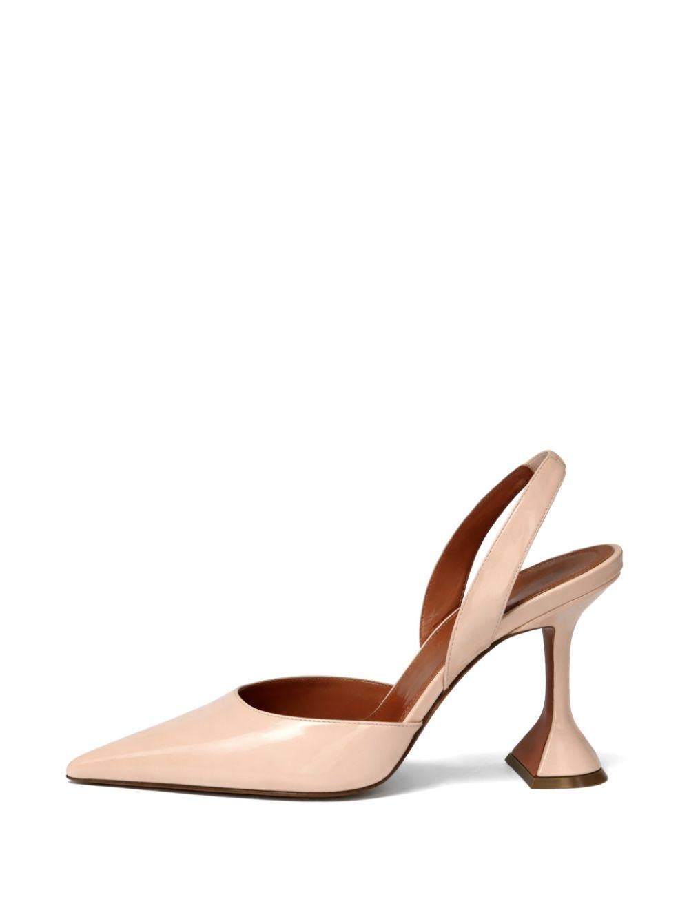 Décolleté Holli Sling 95 Amina Muaddi HOLLISLING95 CHAMPAGNE Amina Muaddi 