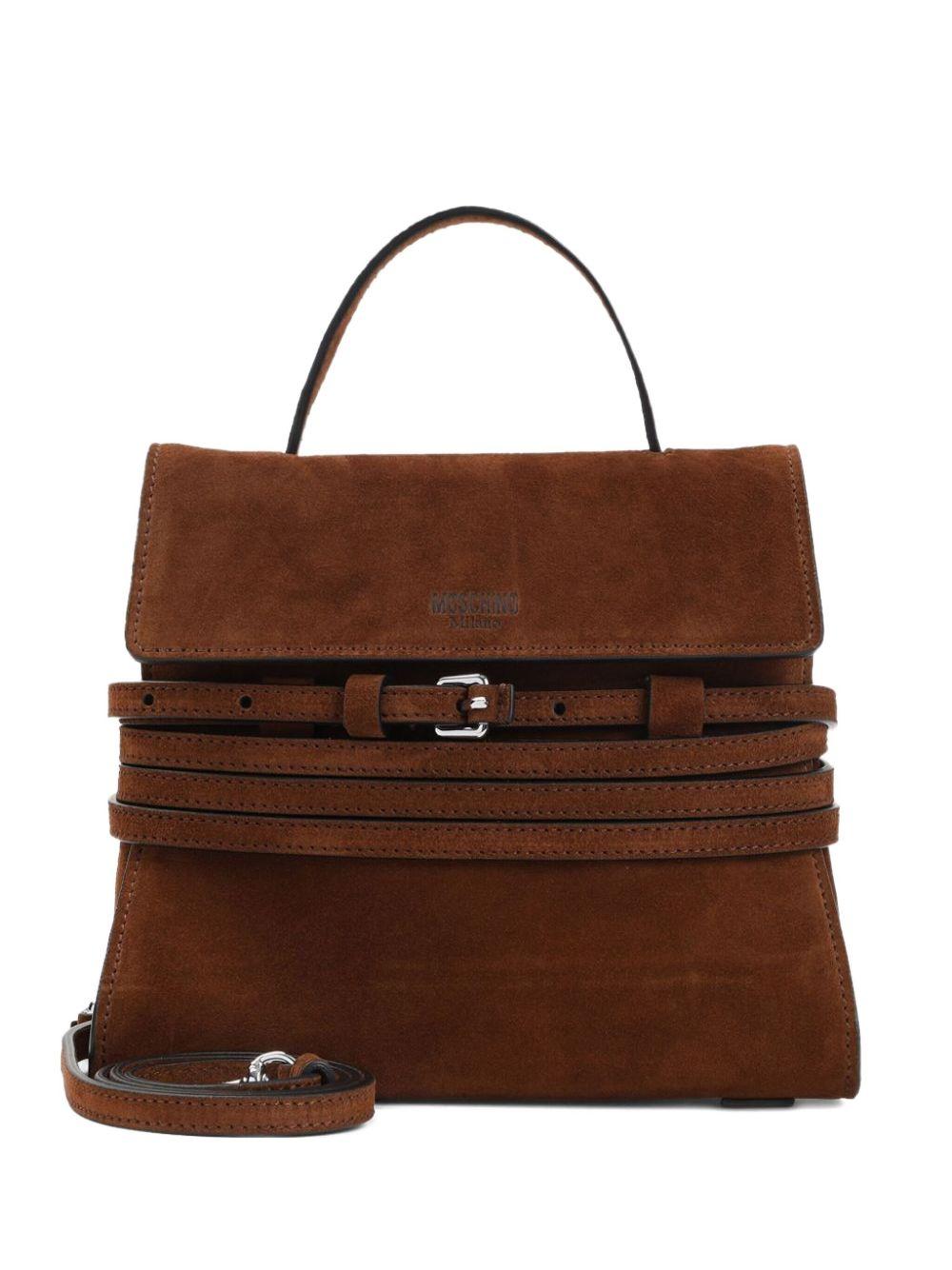 Borsa a mano Tie Me Small Moschino MC4226PP0NOF030A MARRONE Moschino 