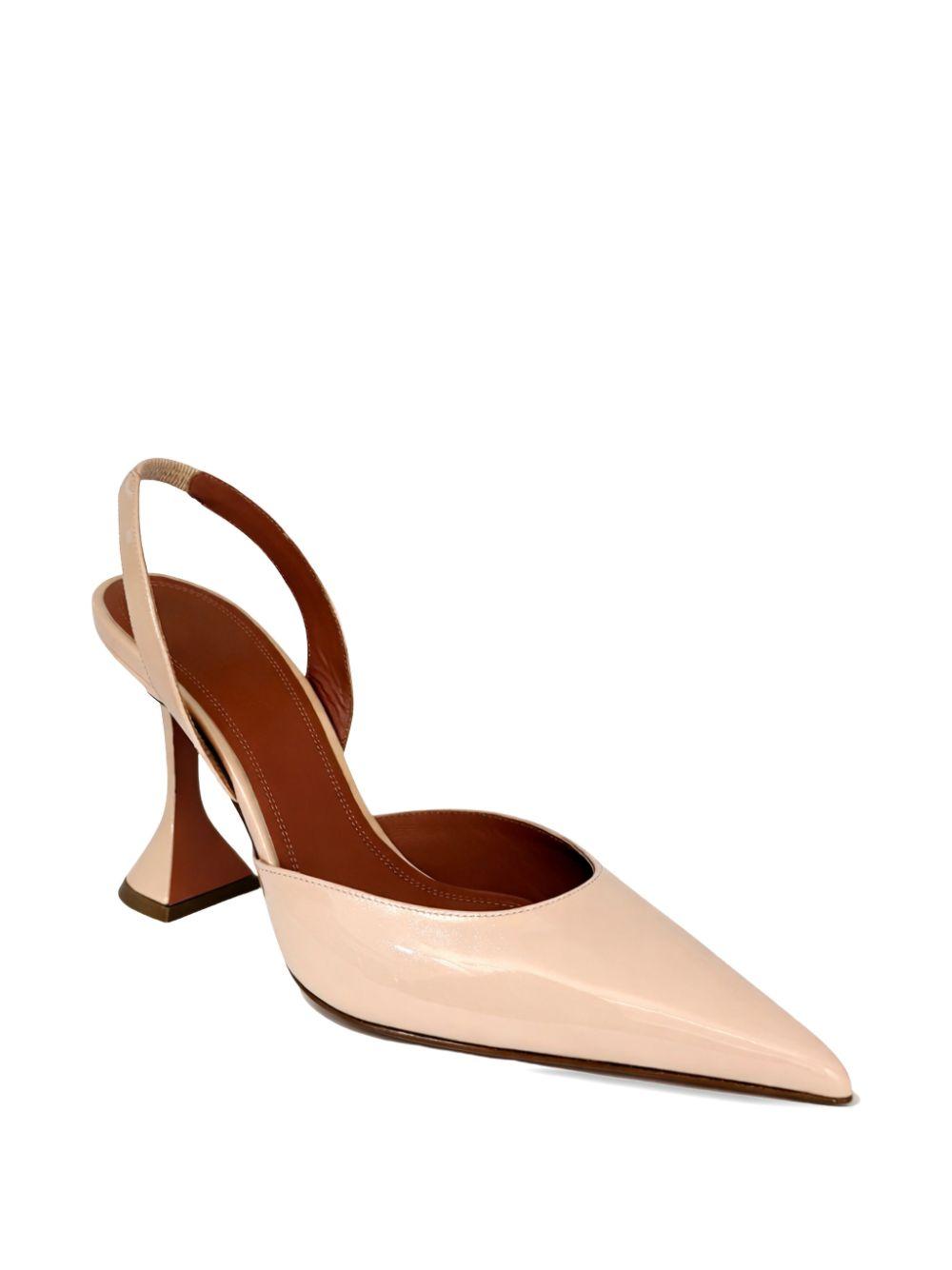 Décolleté Holli Sling 95 Amina Muaddi HOLLISLING95 CHAMPAGNE Amina Muaddi 