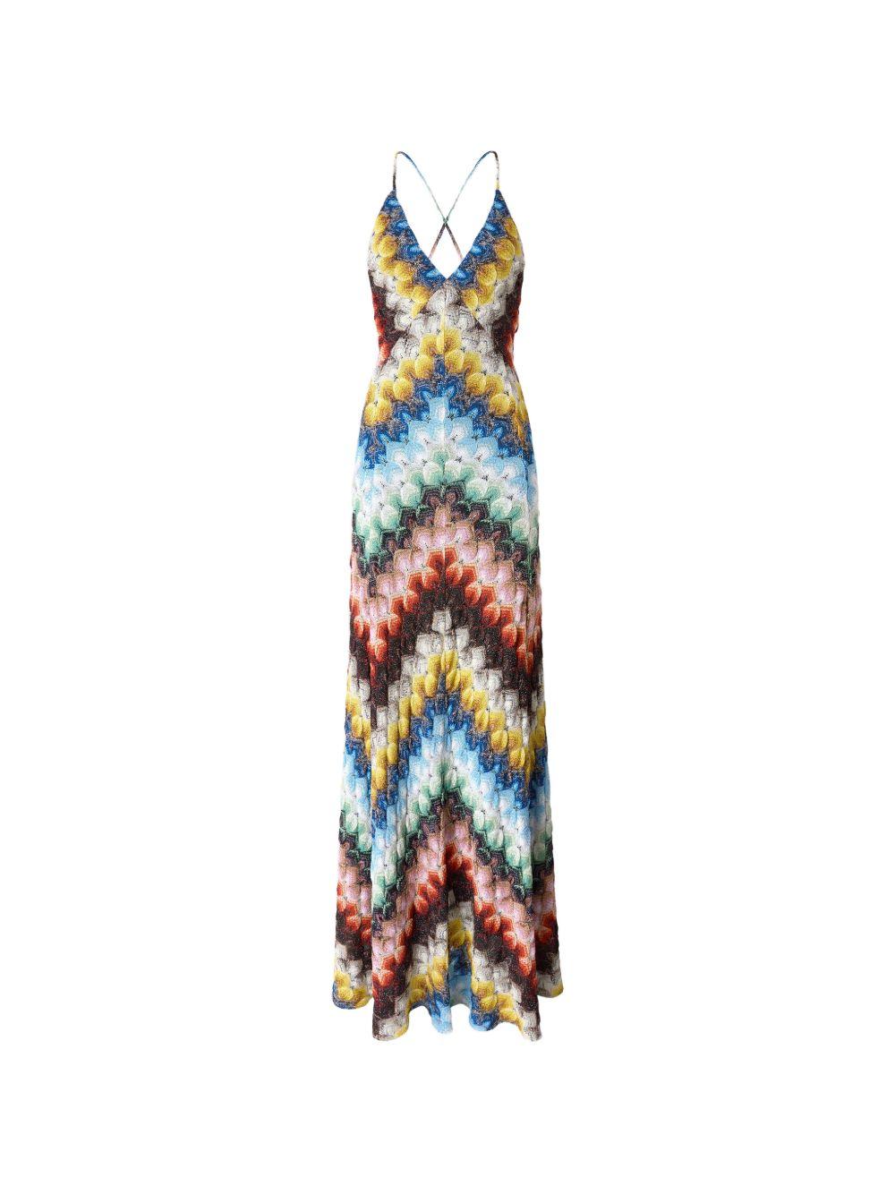 Abito lungo Missoni DS26SG3ZBR015J SMSNV Missoni 