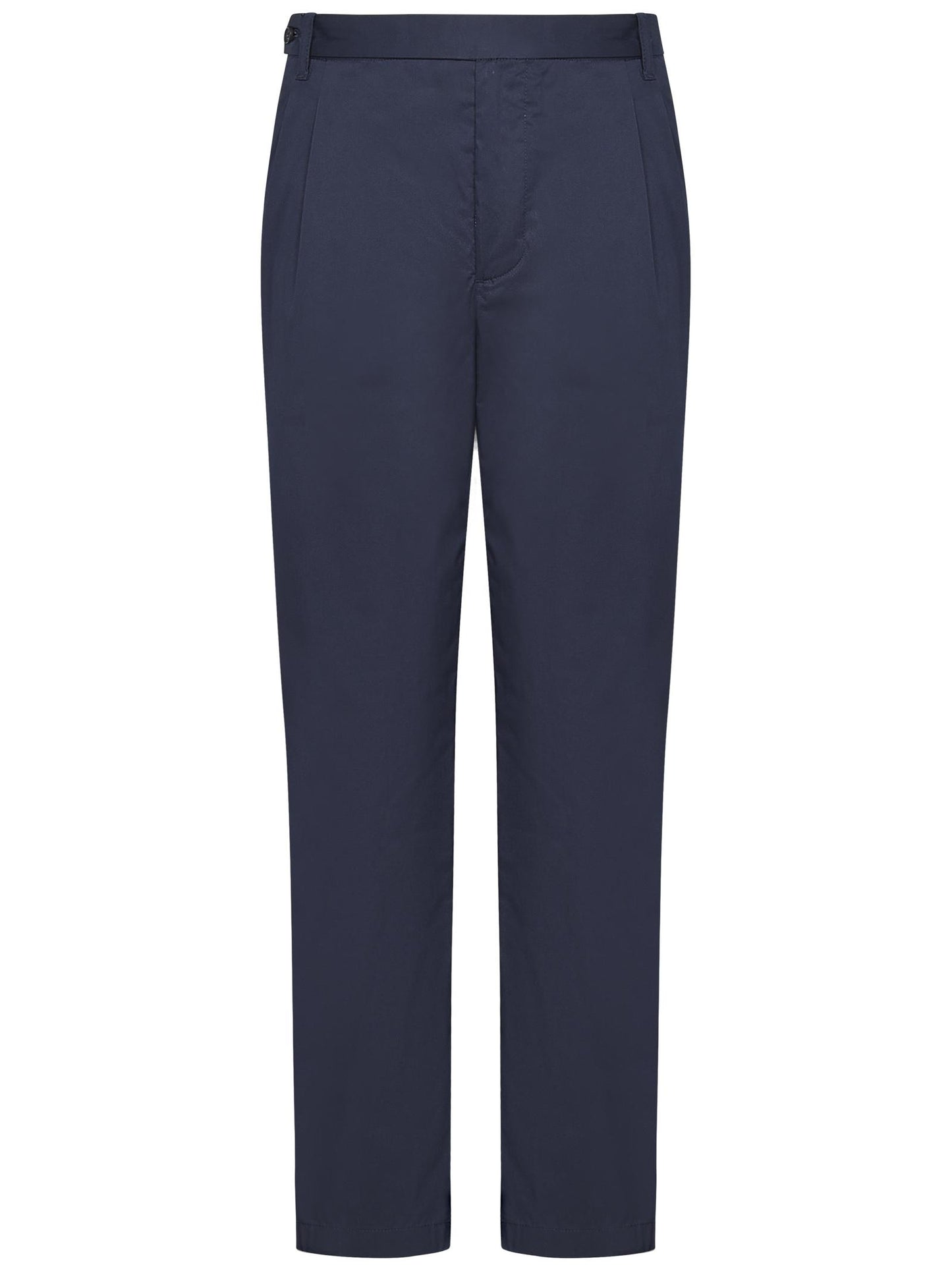 Pantaloni modello Brad Pitt Franzese Napoli AU1501Q BLU Franzese Collection Pronta Sartoria 