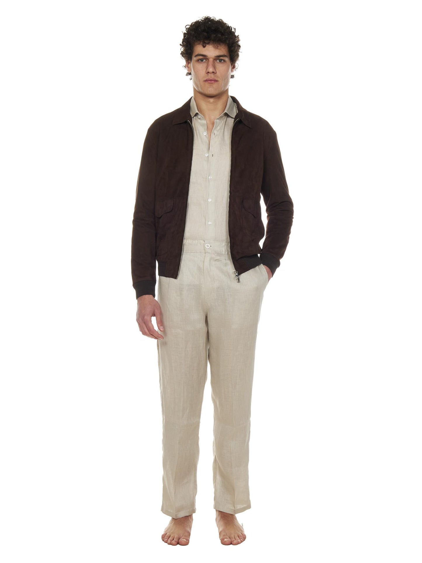 Giubbino Brad Pitt Franzese Napoli DF819CMA T.MORO Franzese Collection Pronta Sartoria 