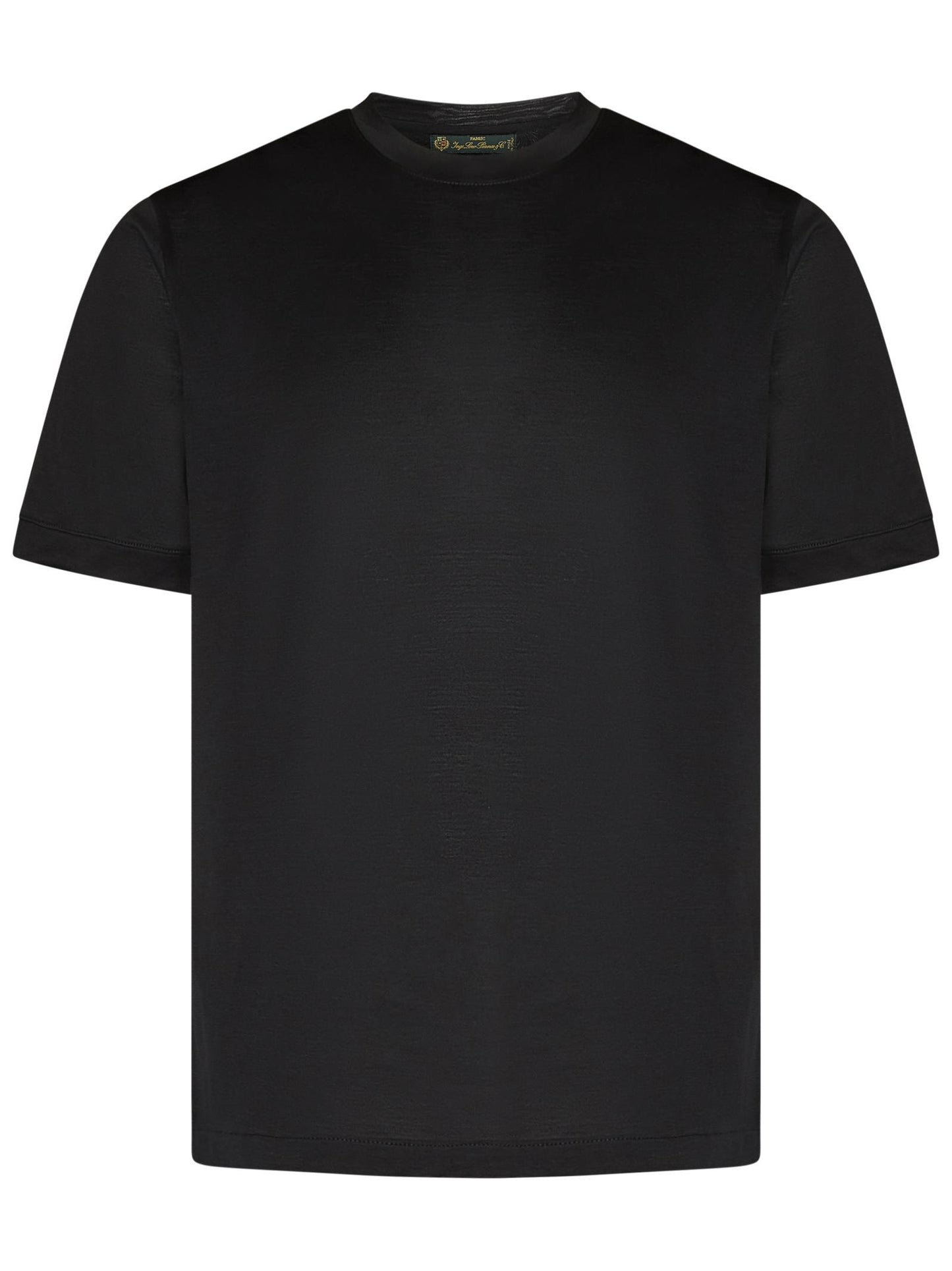 T-shirt modello nuvola Franzese Napoli FRATH09 NERO Franzese Collection Pronta Sartoria 