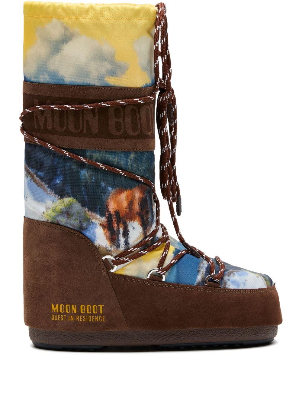 Stivali ICON Moon boot  x Guest In Residence 80D1403090 M062 Moon boot 