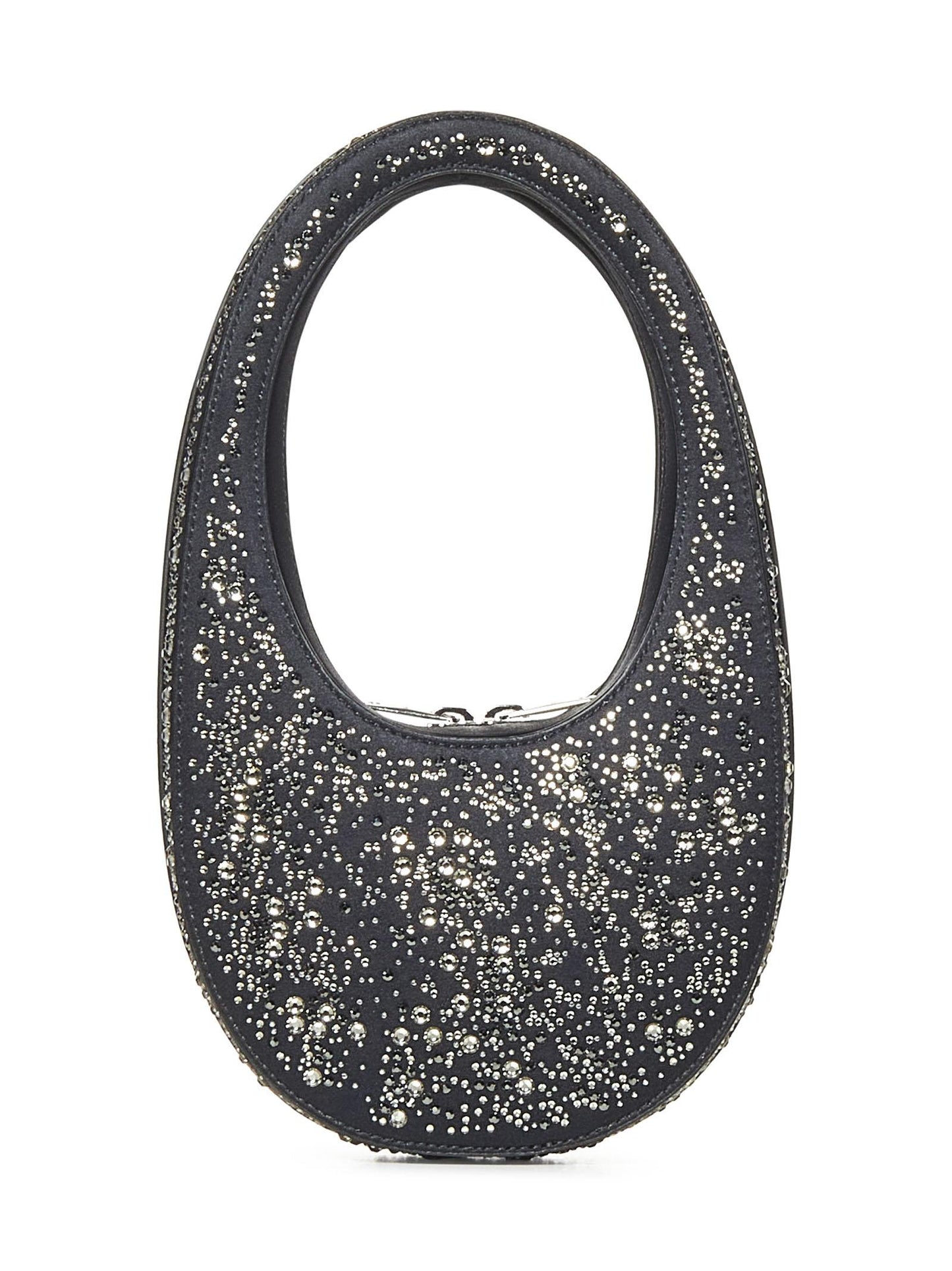 Borsa a mano Crystal-Embellished Mini Swipe Coperni COPBA01BISF7007 BLKSLV Coperni 