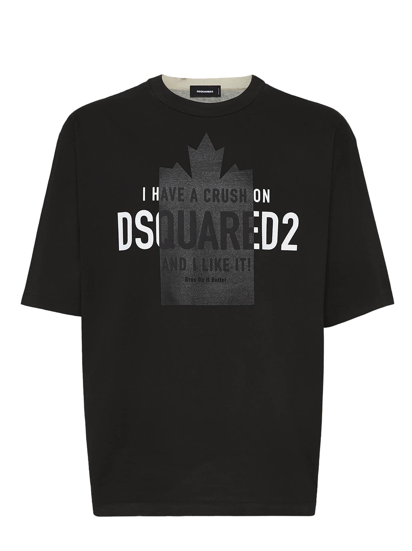 T-shirt Spray Dyed Loose Fit Crush Dsquared2 S74GD1405S24583 900 Dsquared2 