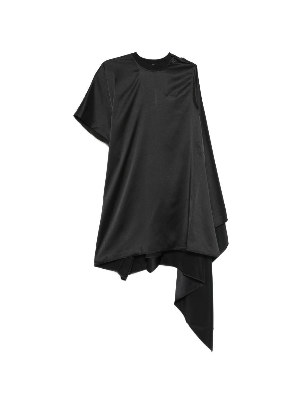 Abito Mini Zero Waste Draped Coperni COPR304F3062 BLK Coperni 