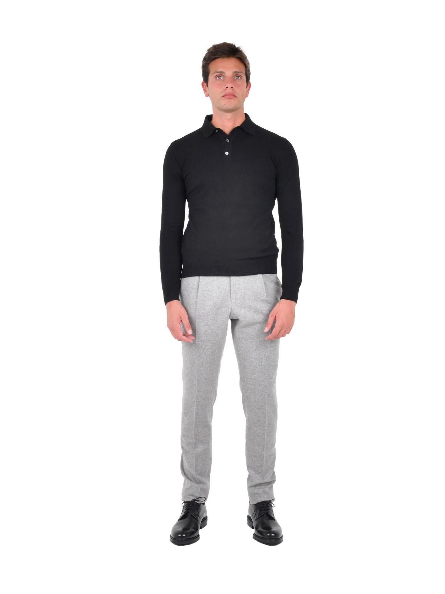 Maglia modello Stefano De Martino Franzese Napoli MA7069W26 NERO Franzese Collection 