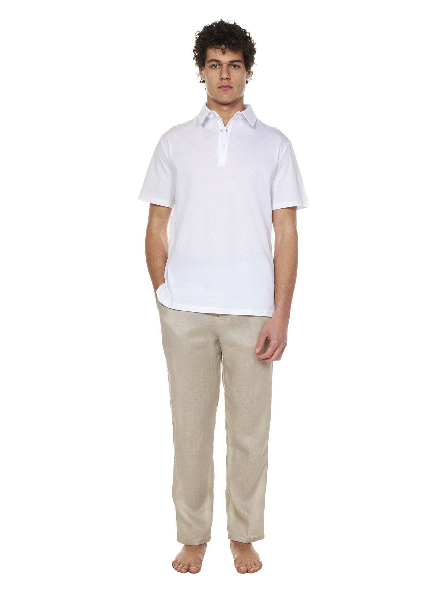 Polo Brad Pitt Franzese Napoli FRAPL10 01 Franzese Collection Pronta Sartoria 
