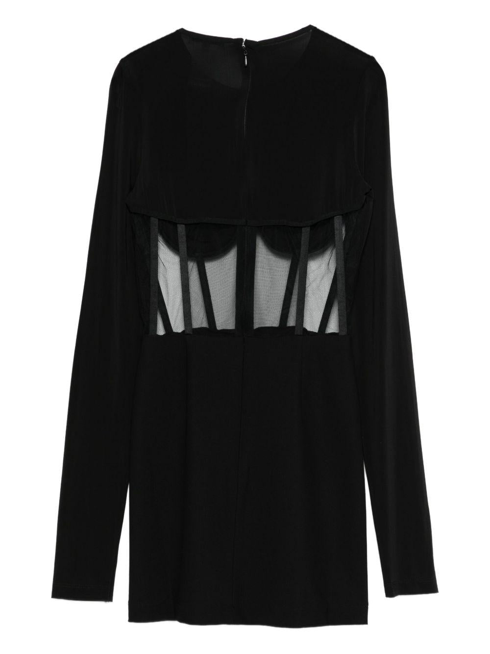 Abito Nensi Dojaka NDDR2771000100 BLACK Nensi Dojaka 