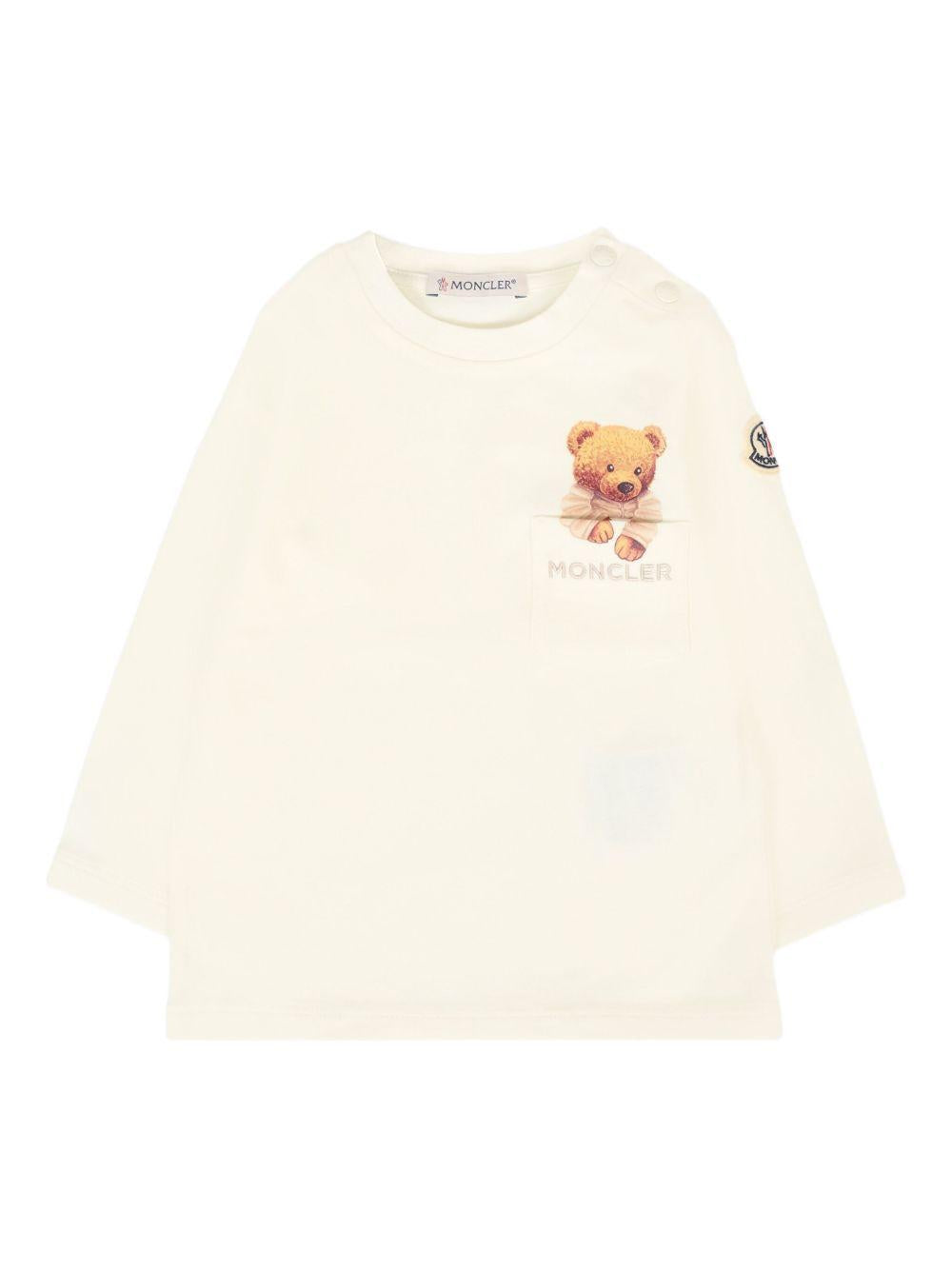 T-shirt Moncler Enfant K29518D0000589AUM 034 Moncler Enfant 