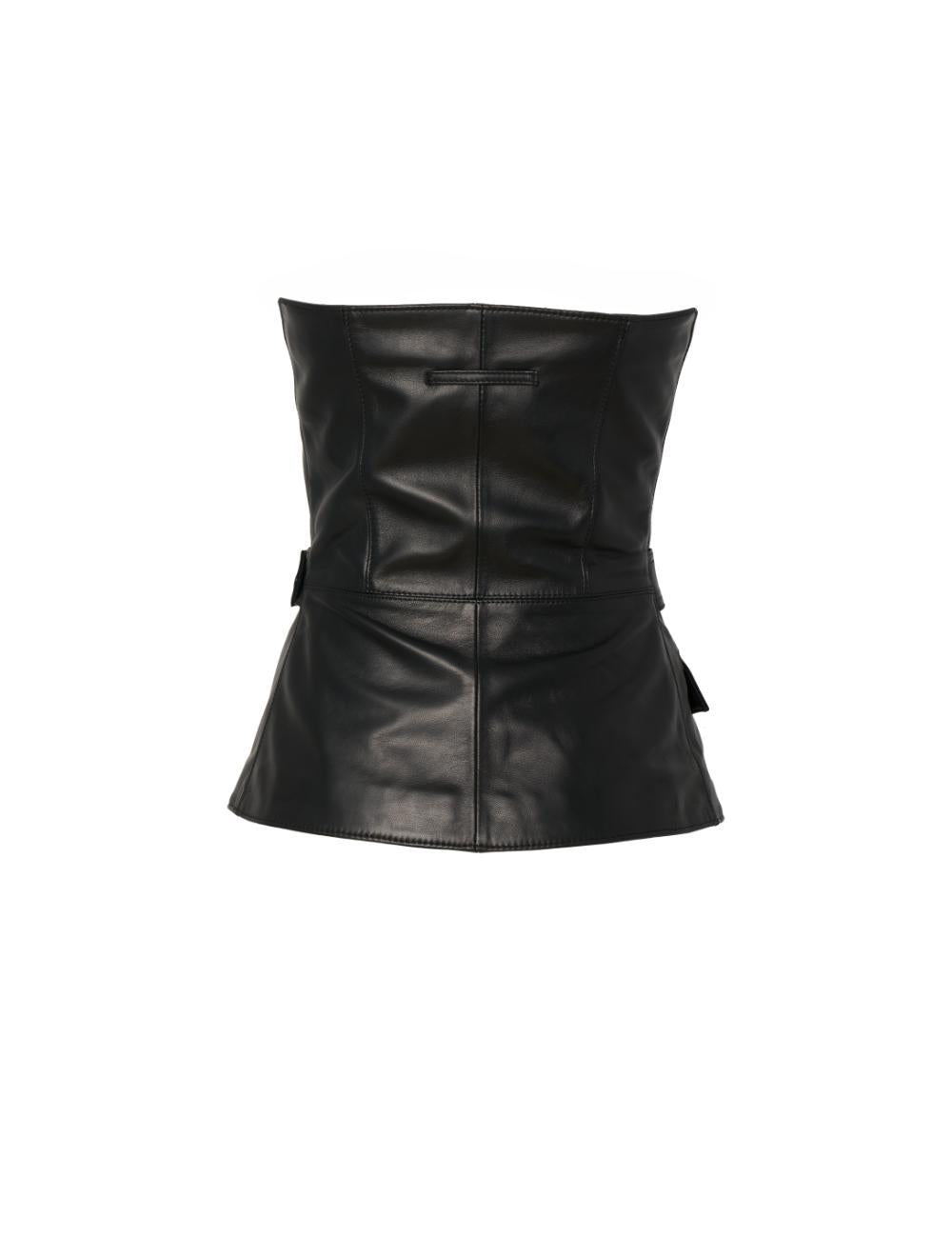 Top JEAN MANOKHI A00000889 BLACK MANOKHI 