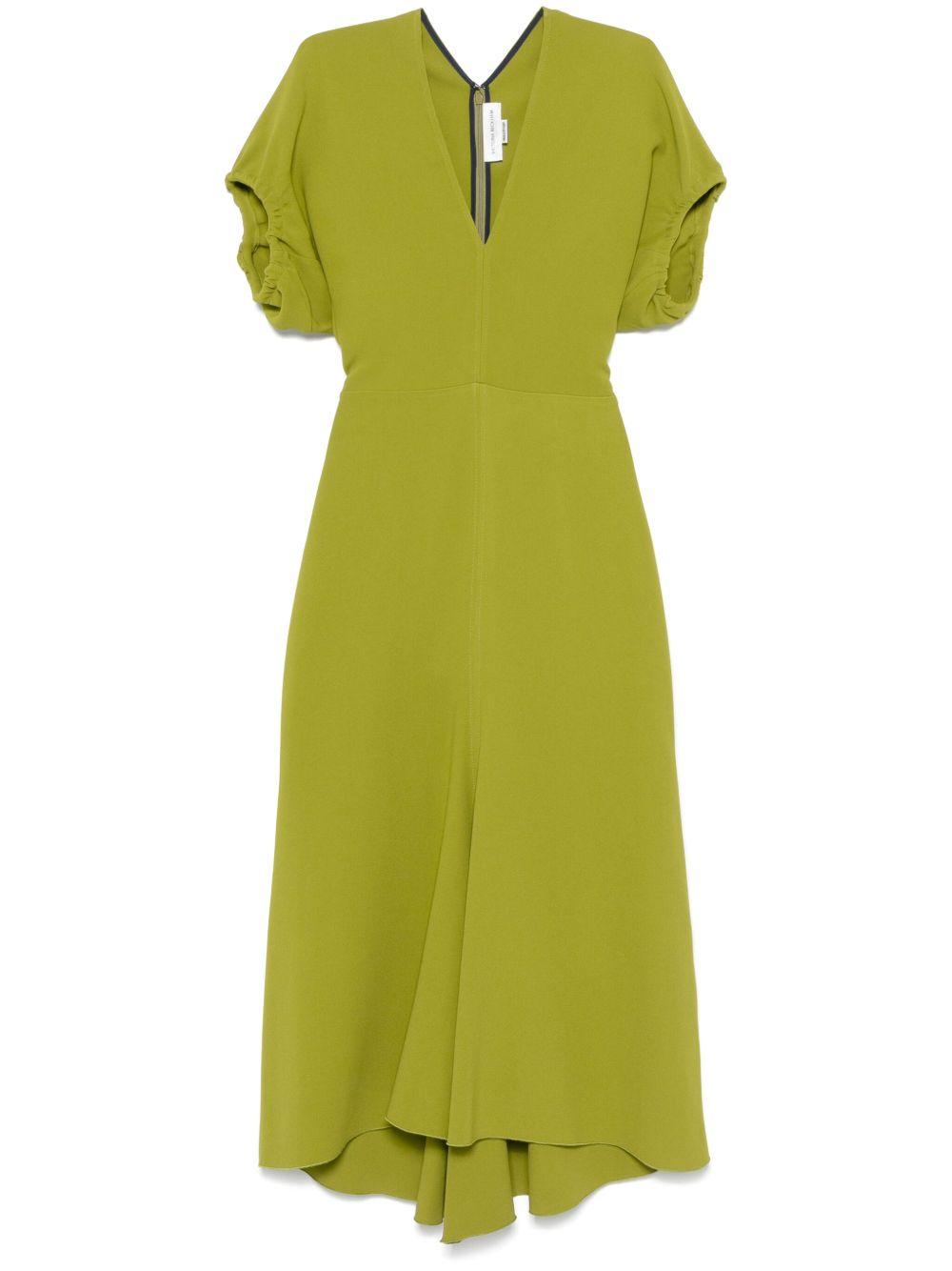 Abito Midi Victoria Beckham 1225WDR006381A 9359 Victoria Beckham 