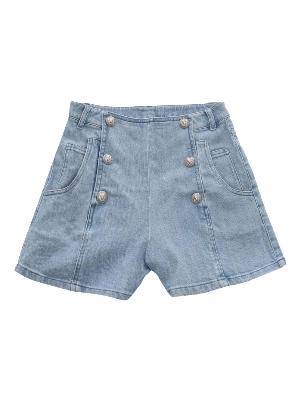 Shorts Balmain Paris Kids BW6C49Z2363 607 Balmain Paris Kids 