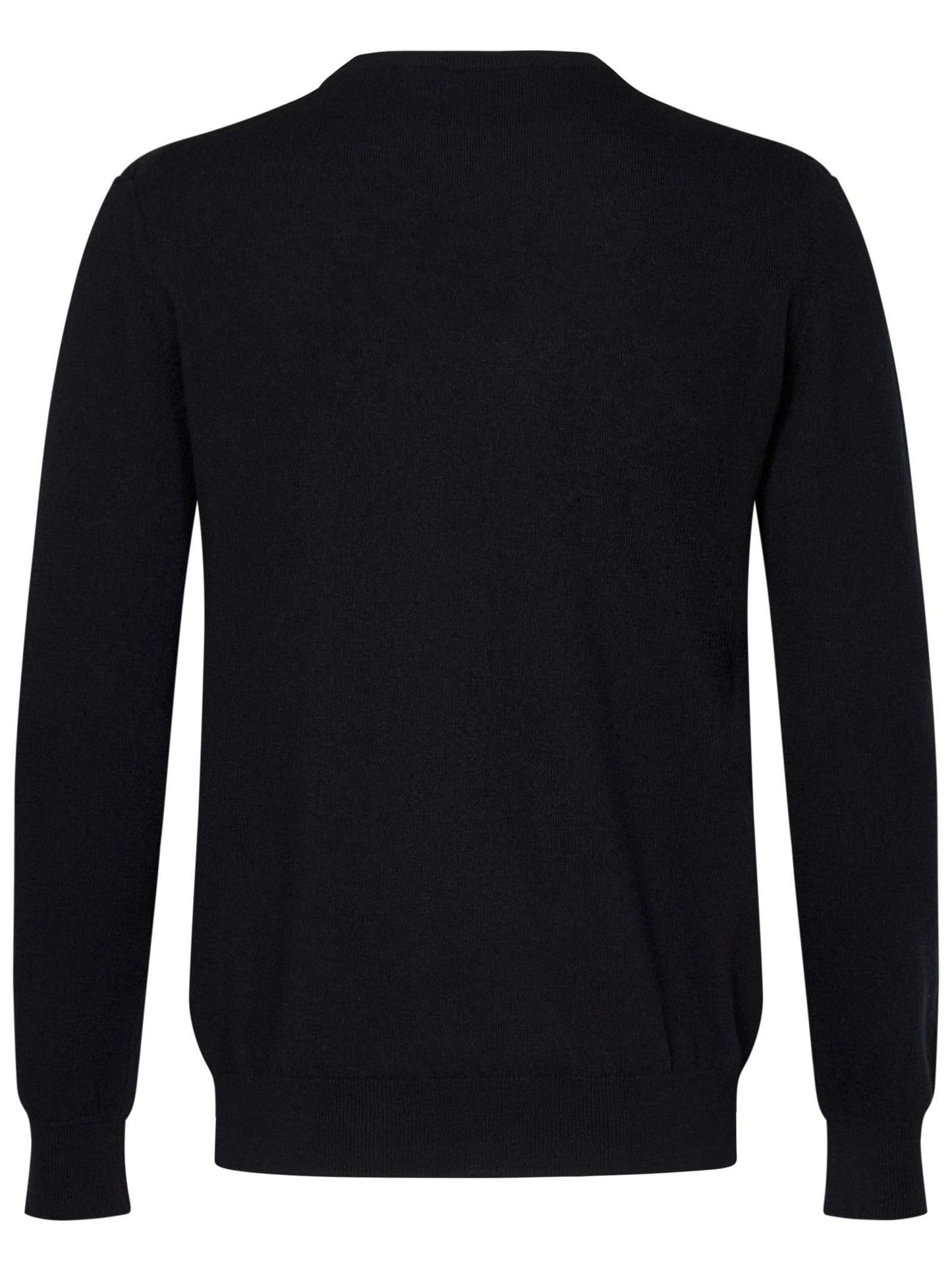 Maglia modello George Clooney Franzese Napoli<BR/> MA8051 NERO Franzese Collection Pronta Sartoria 