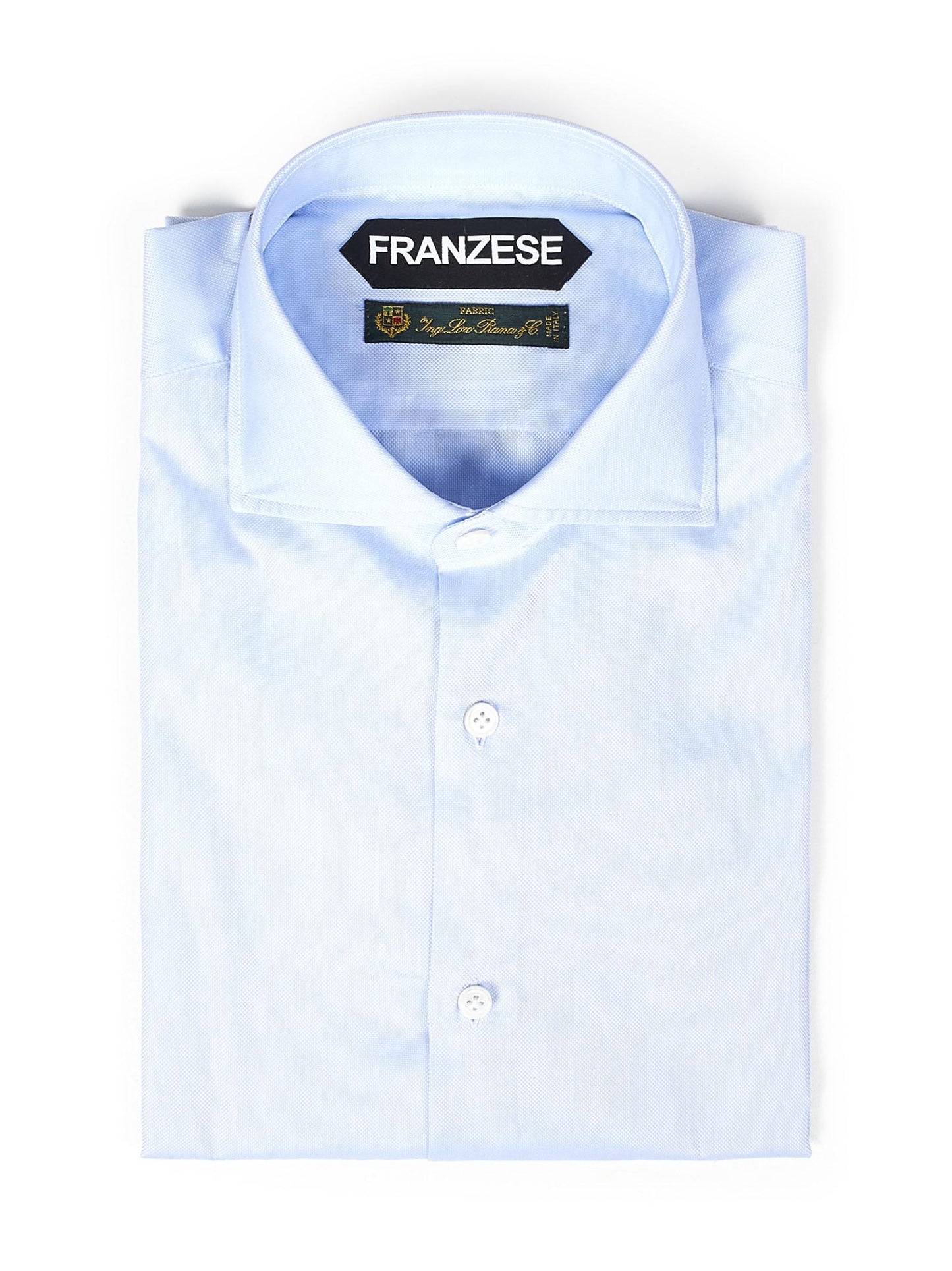 Camicia Franzese Napoli FRACM22 CELESTE Franzese Collection Pronta Sartoria 