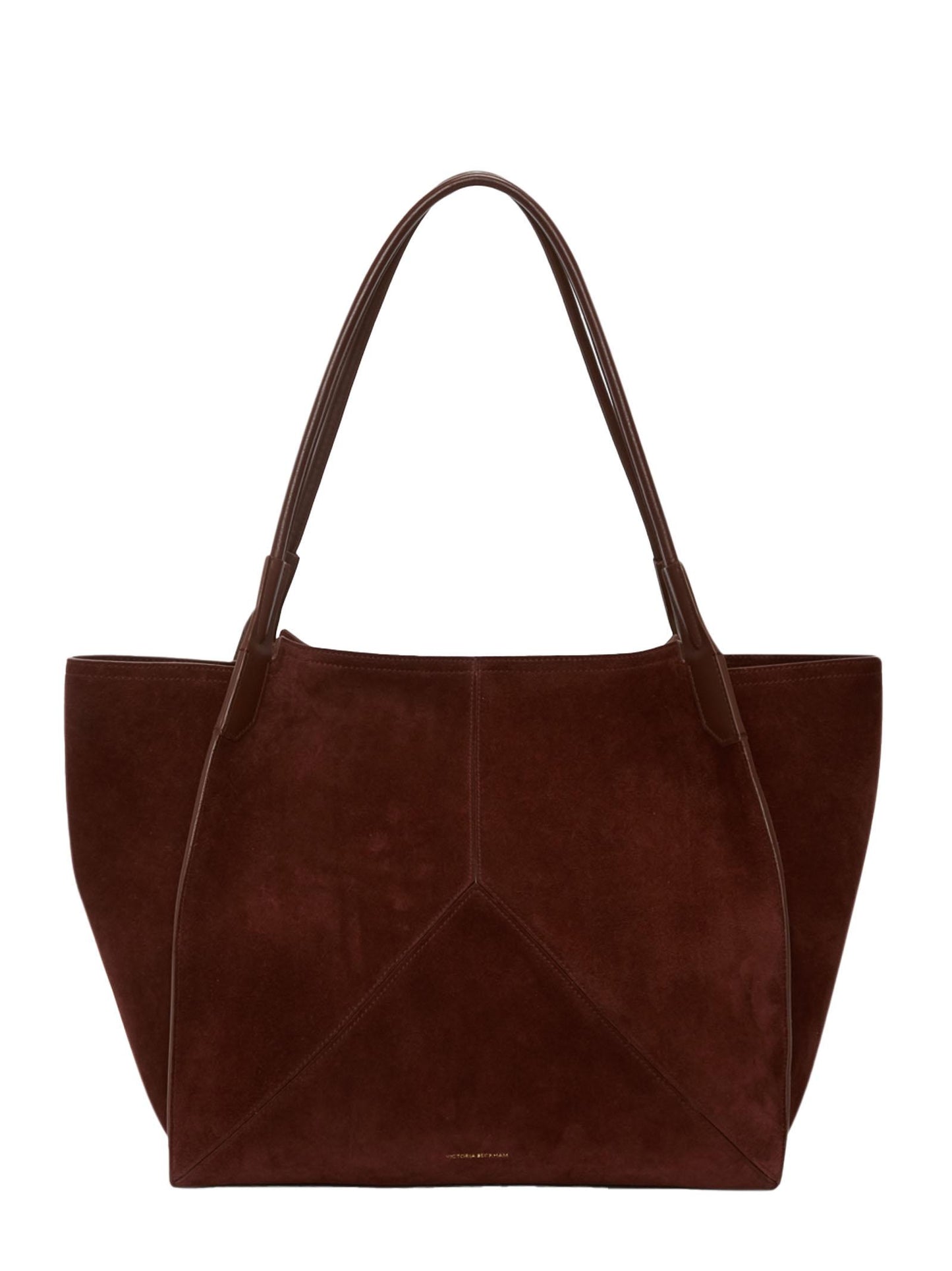 Borsa a mano Victoria Small Victoria Beckham B325AAC006914A DARKBROWN Victoria Beckham 