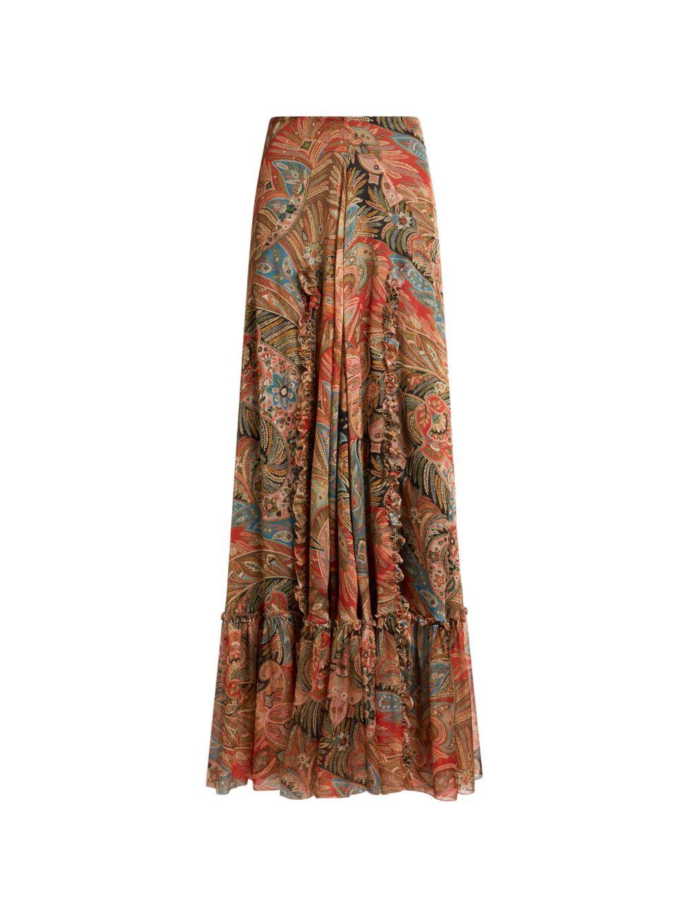 Gonna Lunga Etro WRFA020499SA1R9 X0860 Etro 