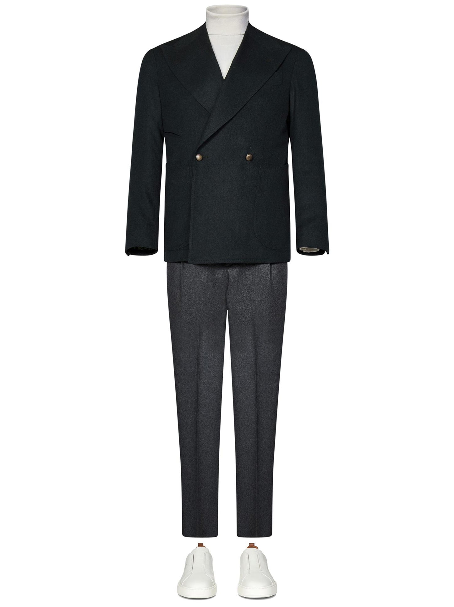 Giacca modello Gianni Agnelli Franzese Napoli 22UOMUACT693UI 50 Franzese Collection Pronta Sartoria 
