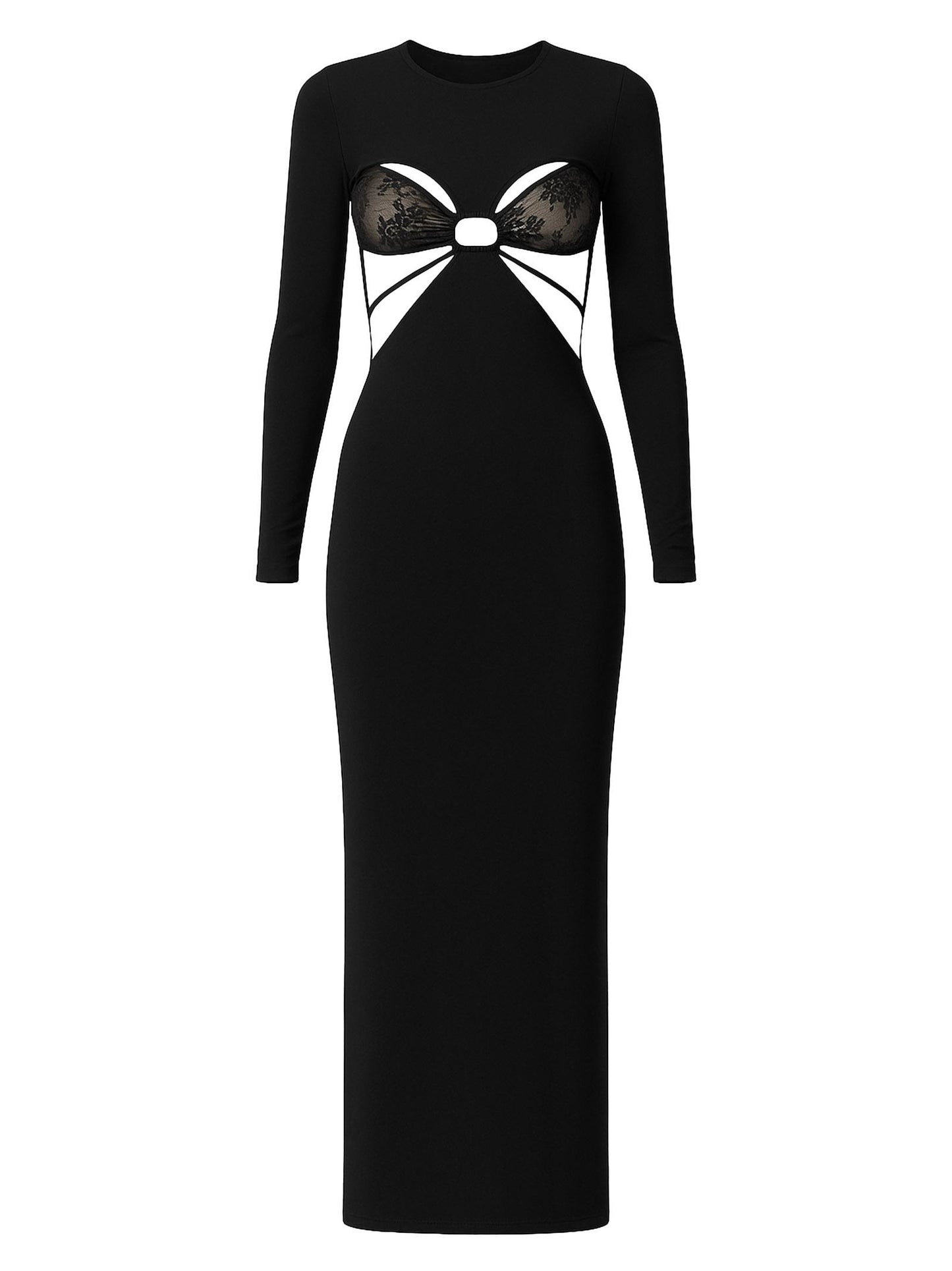 Abito Lungo DHEMI Amazuìn 11DHEUDB DEEPBLACK Amazuìn 