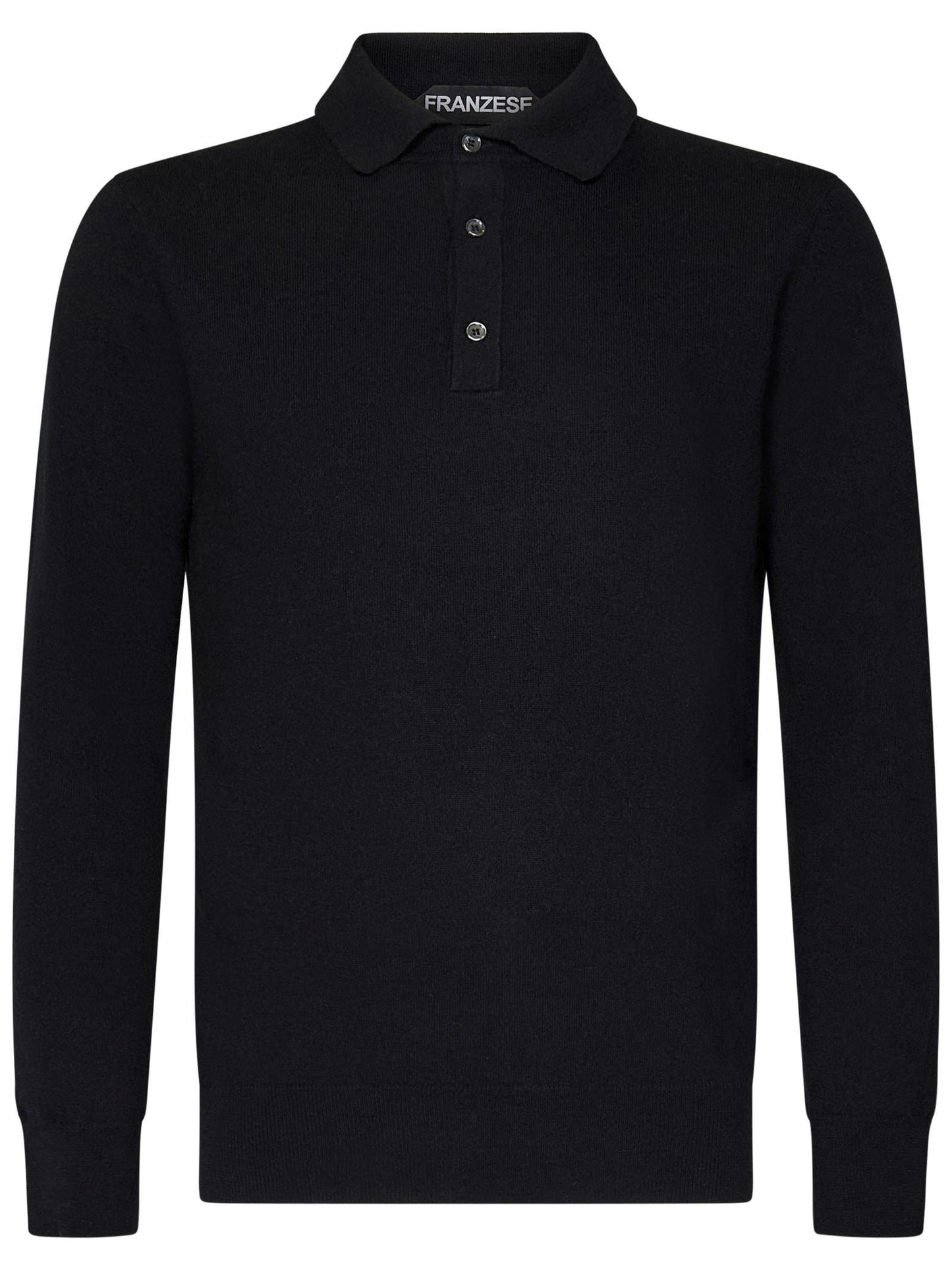 Maglia modello James Bond 007 Franzese Napoli MA8052 NERO Franzese Collection Pronta Sartoria 