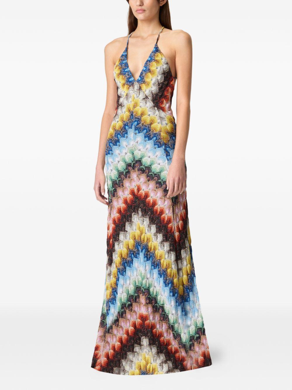 Abito lungo Missoni DS26SG3ZBR015J SMSNV Missoni 