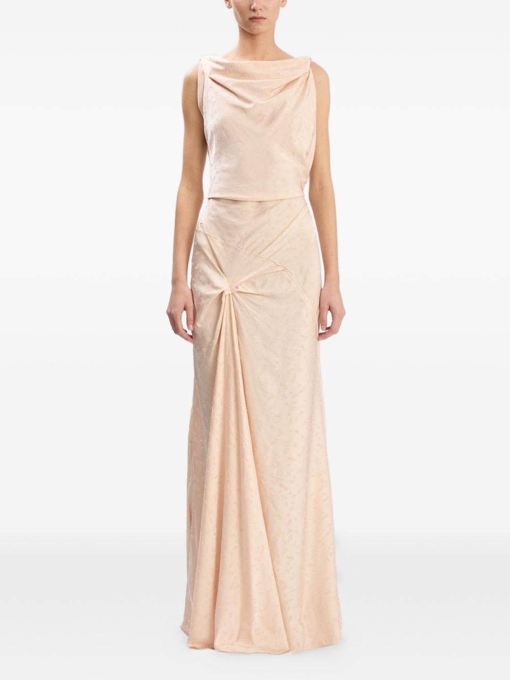 Abito Lungo Posy Victoria Beckham 1226WDR007291B 9807 Victoria Beckham 