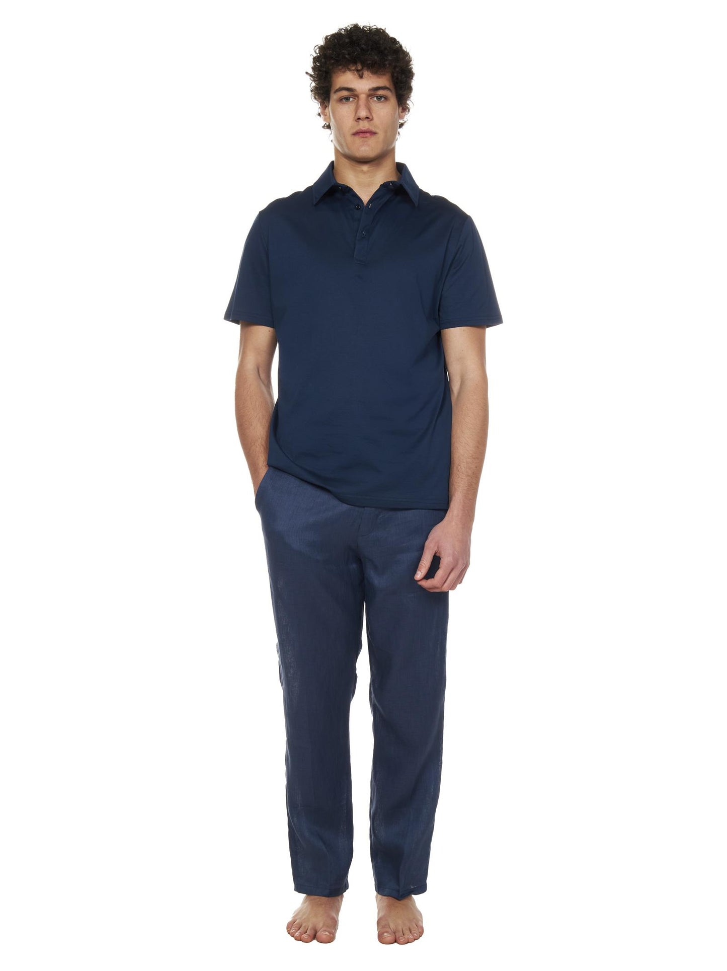 Polo Brad Pitt Franzese Napoli FRAPL10 105 Franzese Collection Pronta Sartoria 