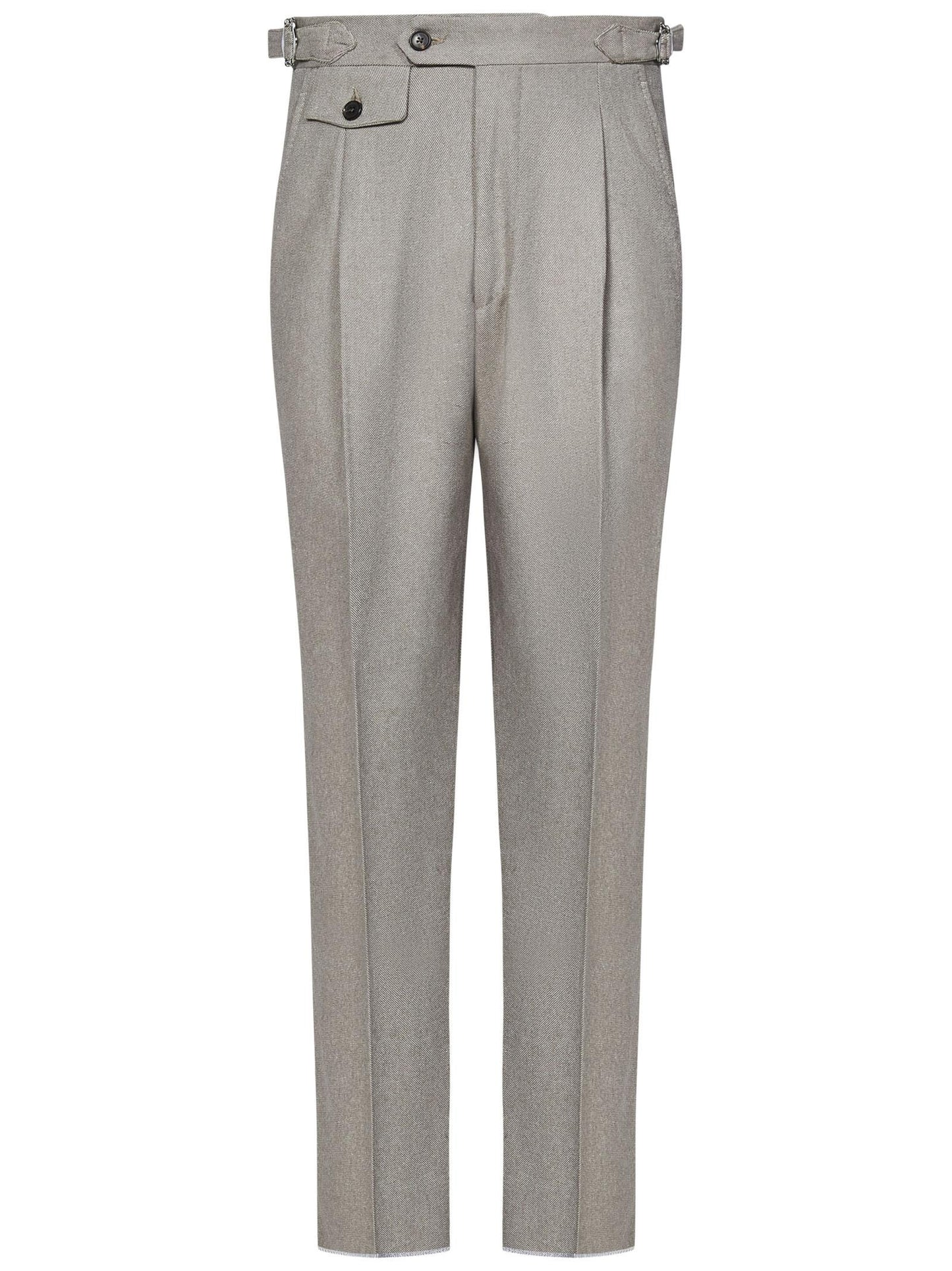 Pantaloni modello Stefano De Martino Franzese Napoli FMP445 GREY Franzese Collection Pronta Sartoria 