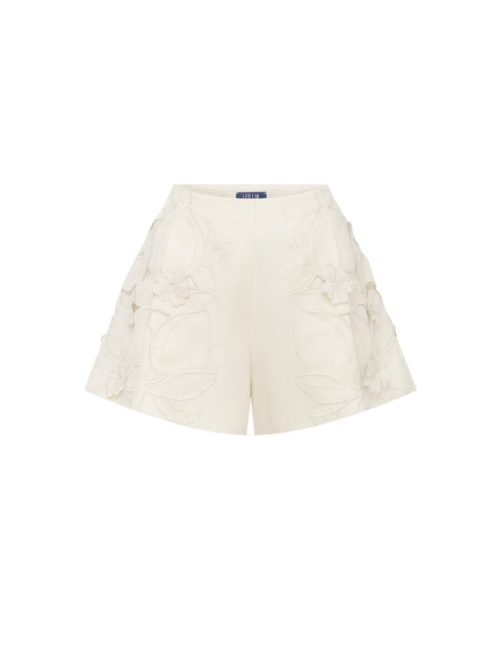 LEO LIN Abby Shorts LLPF260391 SNOW LEO LIN 
