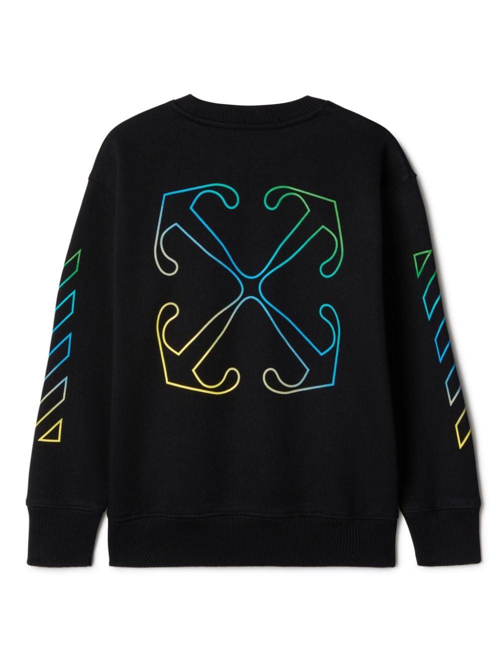 Felpa Off-White Kids OBBA001S24FLE001 1084 Off-White Kids 
