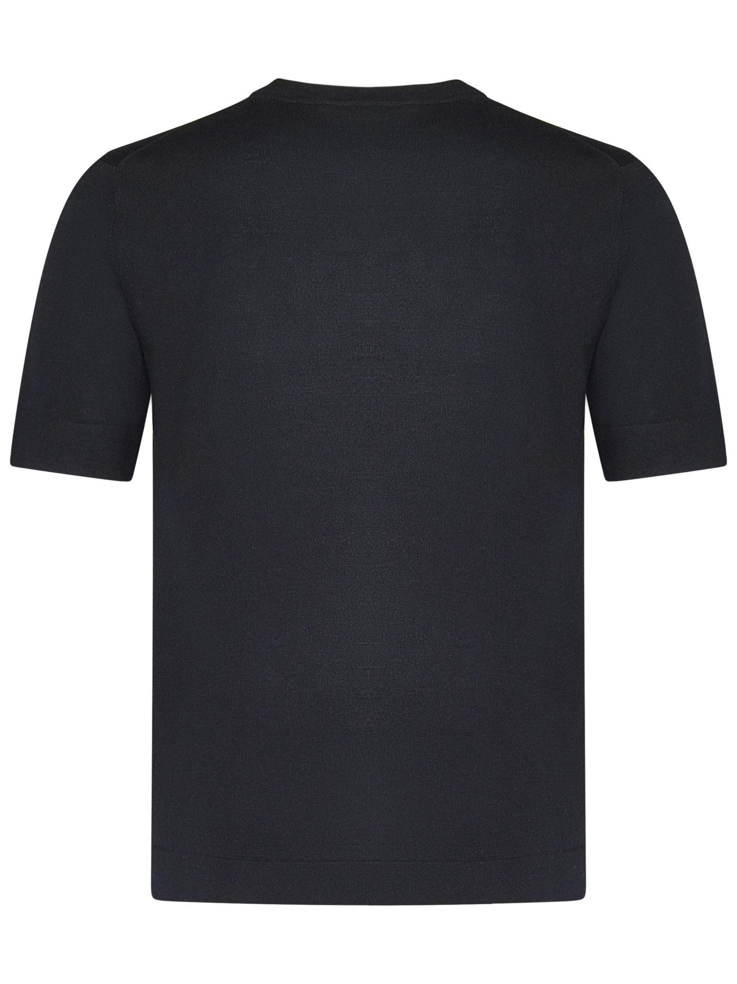 T-shirt modello nuvola Stefano De Martino Franzese Napoli FE6853C NERO Franzese Collection Pronta Sartoria 