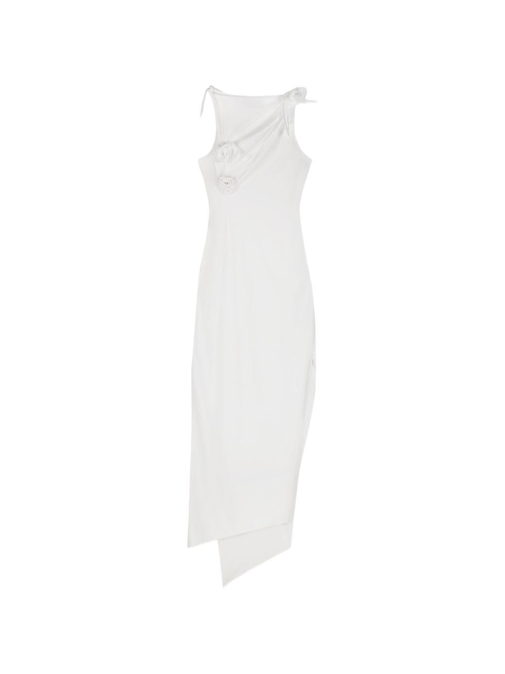 Abito Lungo Flower Coperni COPR44F5021 WHT Coperni 