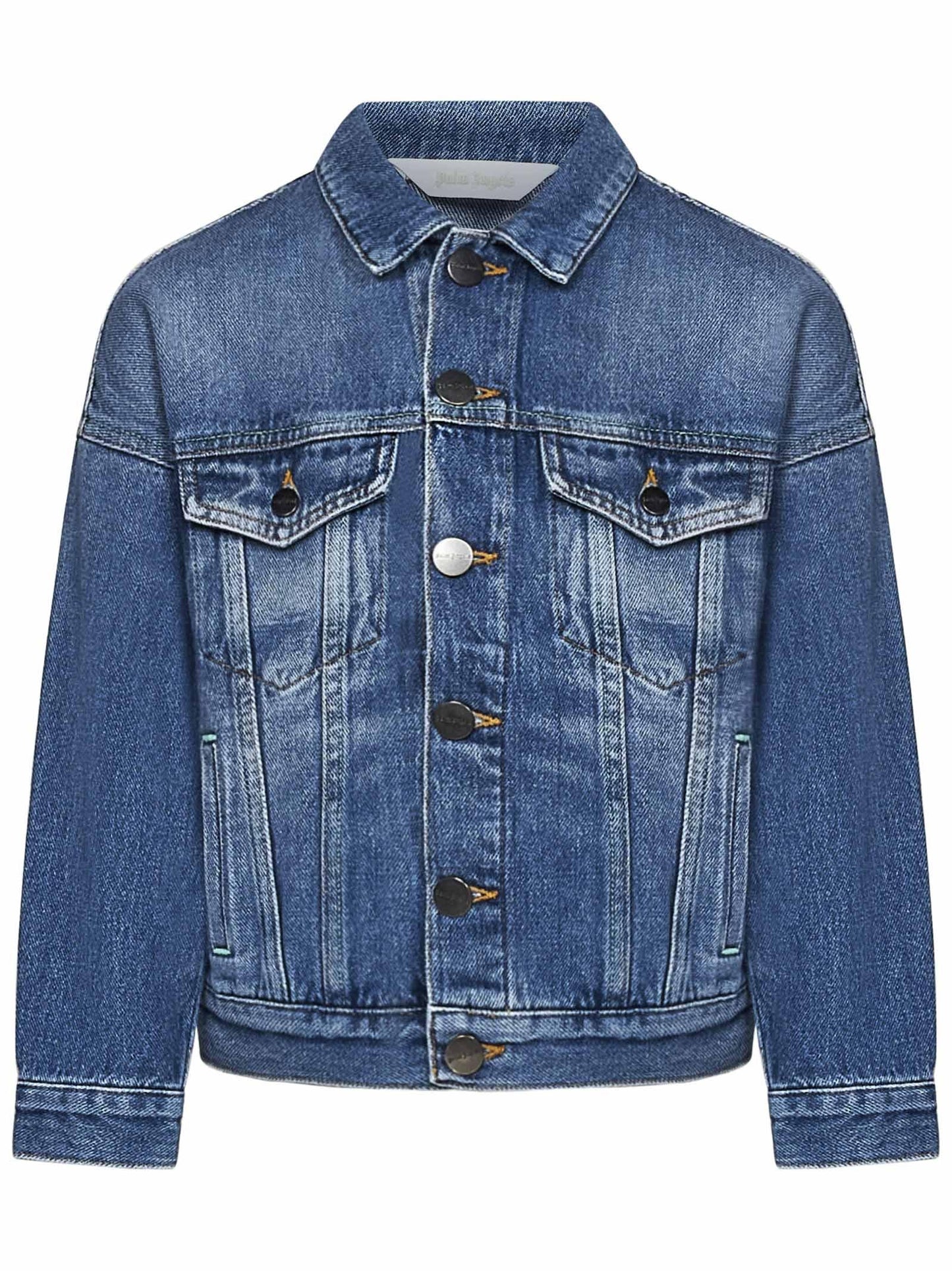 Giubbino Palm Angels PBYE001S24DEN002 4551 Palm Angels Kids 
