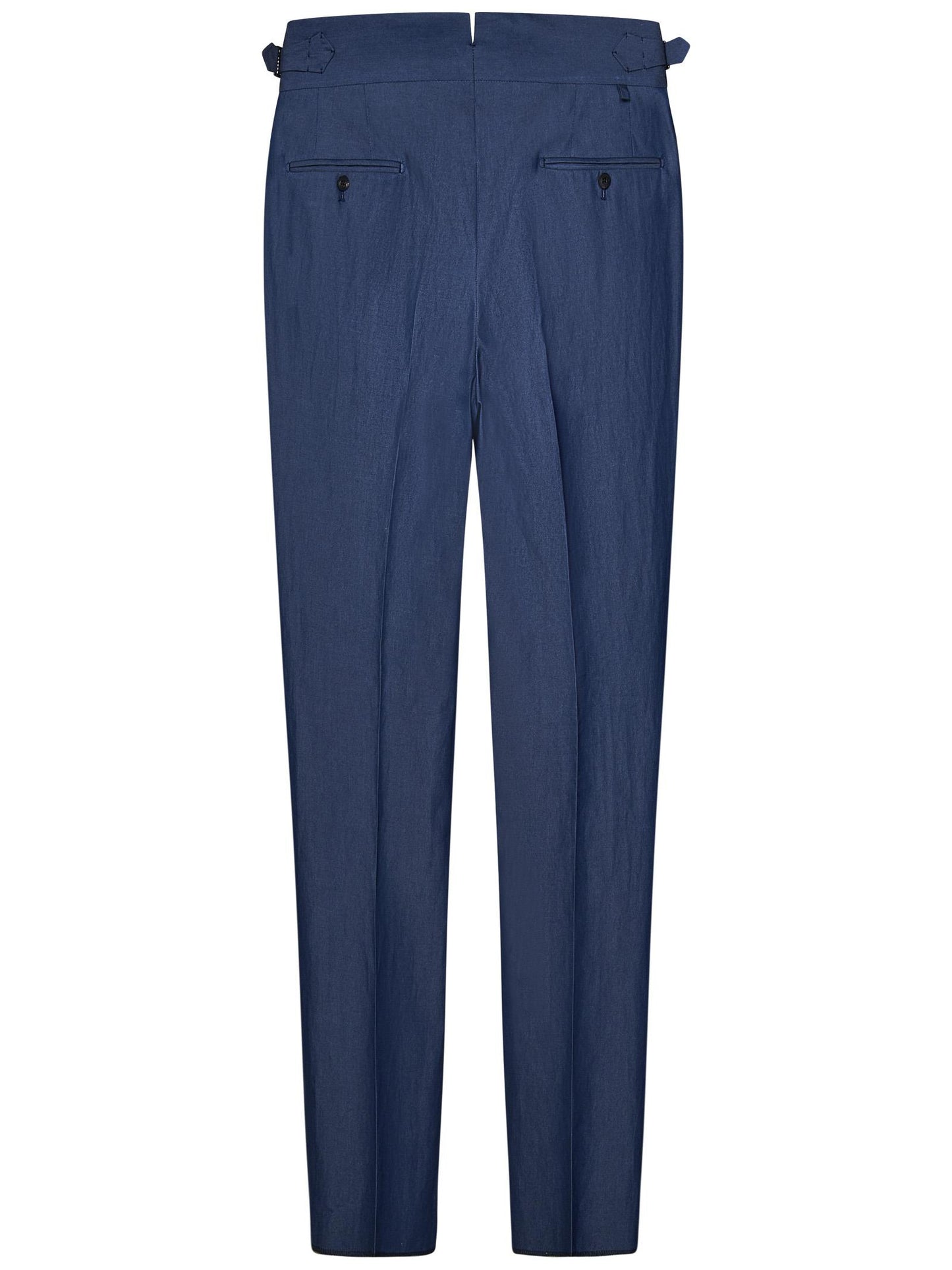 Pantaloni modello Principe di Savoia Franzese Napoli FRAP0125 DENIM Franzese Collection Pronta Sartoria 