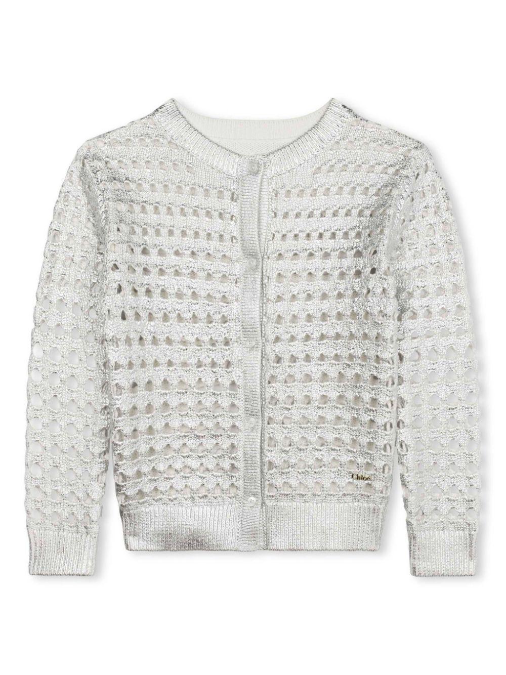 Cardigan Chloé Kids C20195 Z94 Chloé Kids 