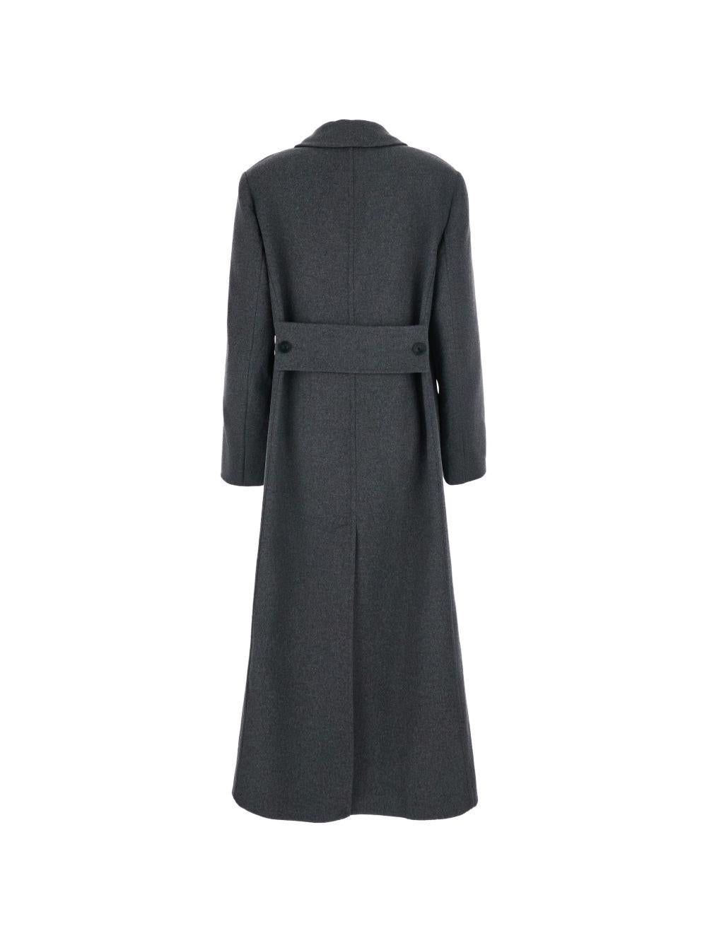 Cappotto Victoria Beckham 1126WCT006440B DARK GREY MELANGE Victoria Beckham 