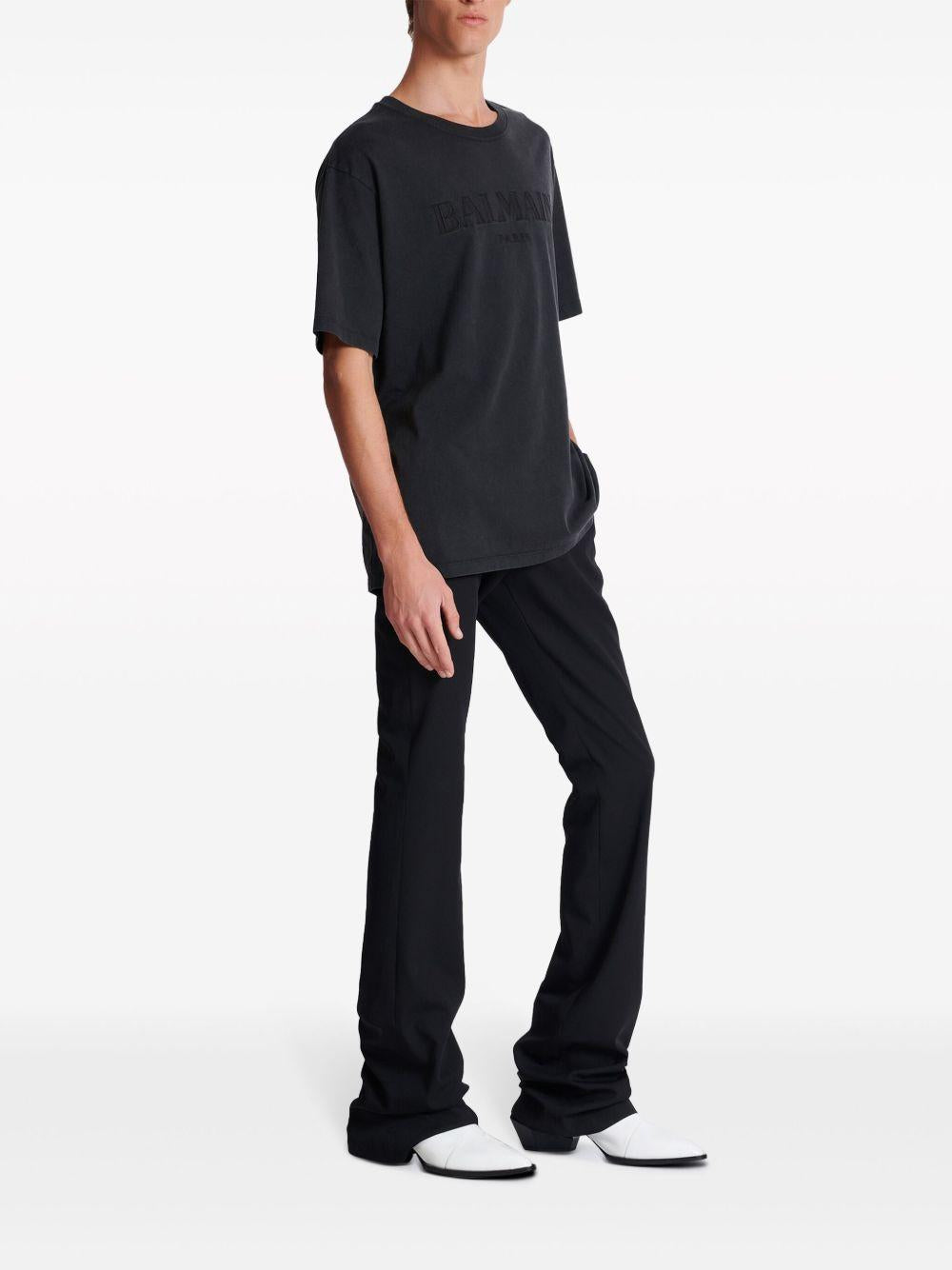 T-shirt Balmain Vintage Balmain Paris DH1EG010BC72 YGD Balmain Paris 
