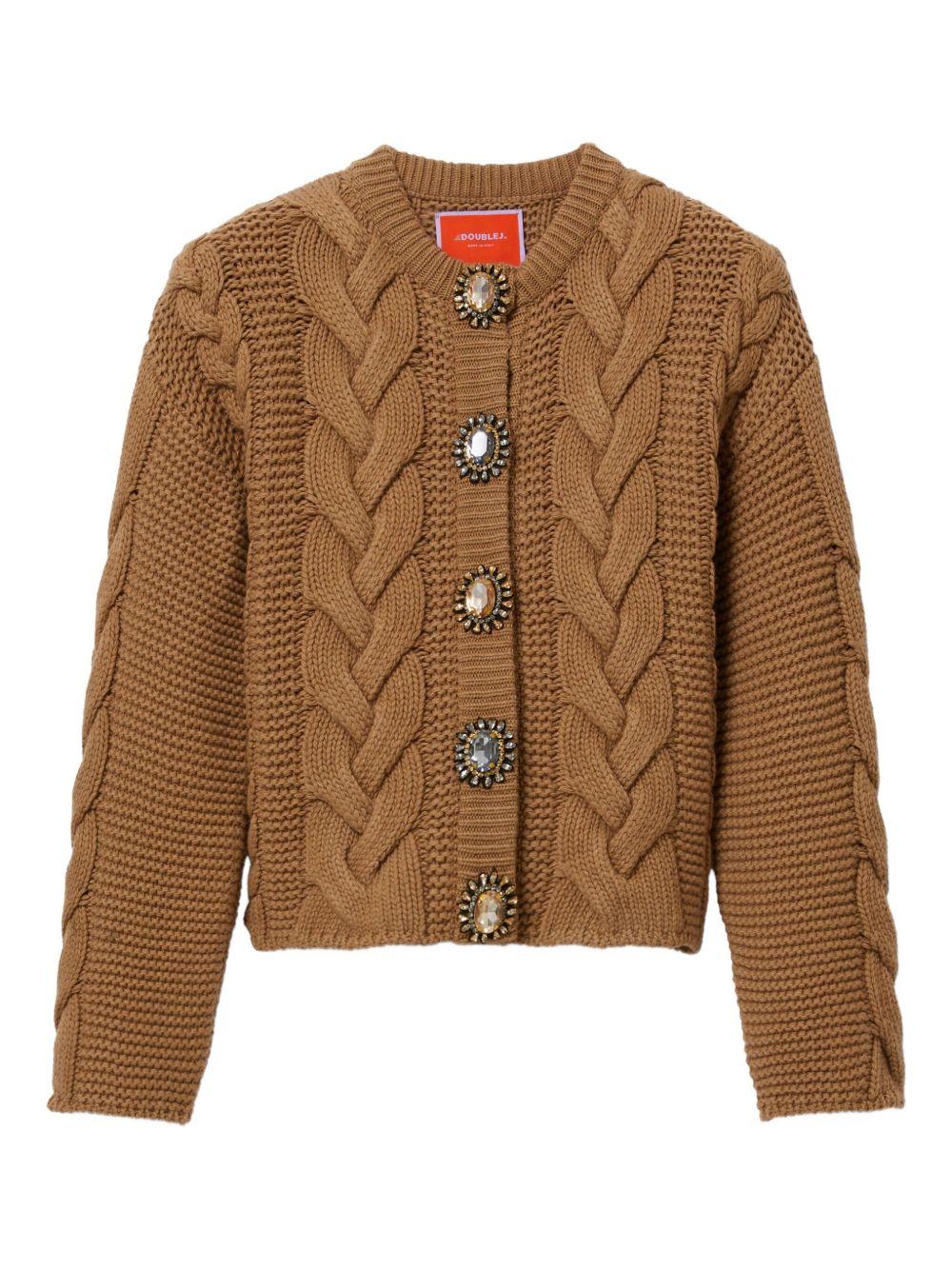 Cardigan La DoubleJ<BR/> PUL0211KNI120VA271 BR02 La DoubleJ 